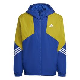 adidas Back To Sport Hooded Jacket Mens Puffer