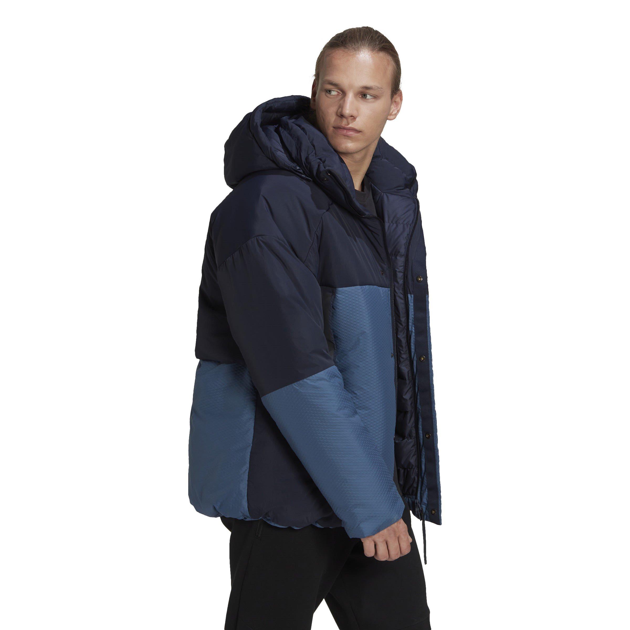 encre/acier - adidas - Terrex Myshelter Cold.RDY Water Resistant 80/20 Duck Down Puffer Jacket - 4