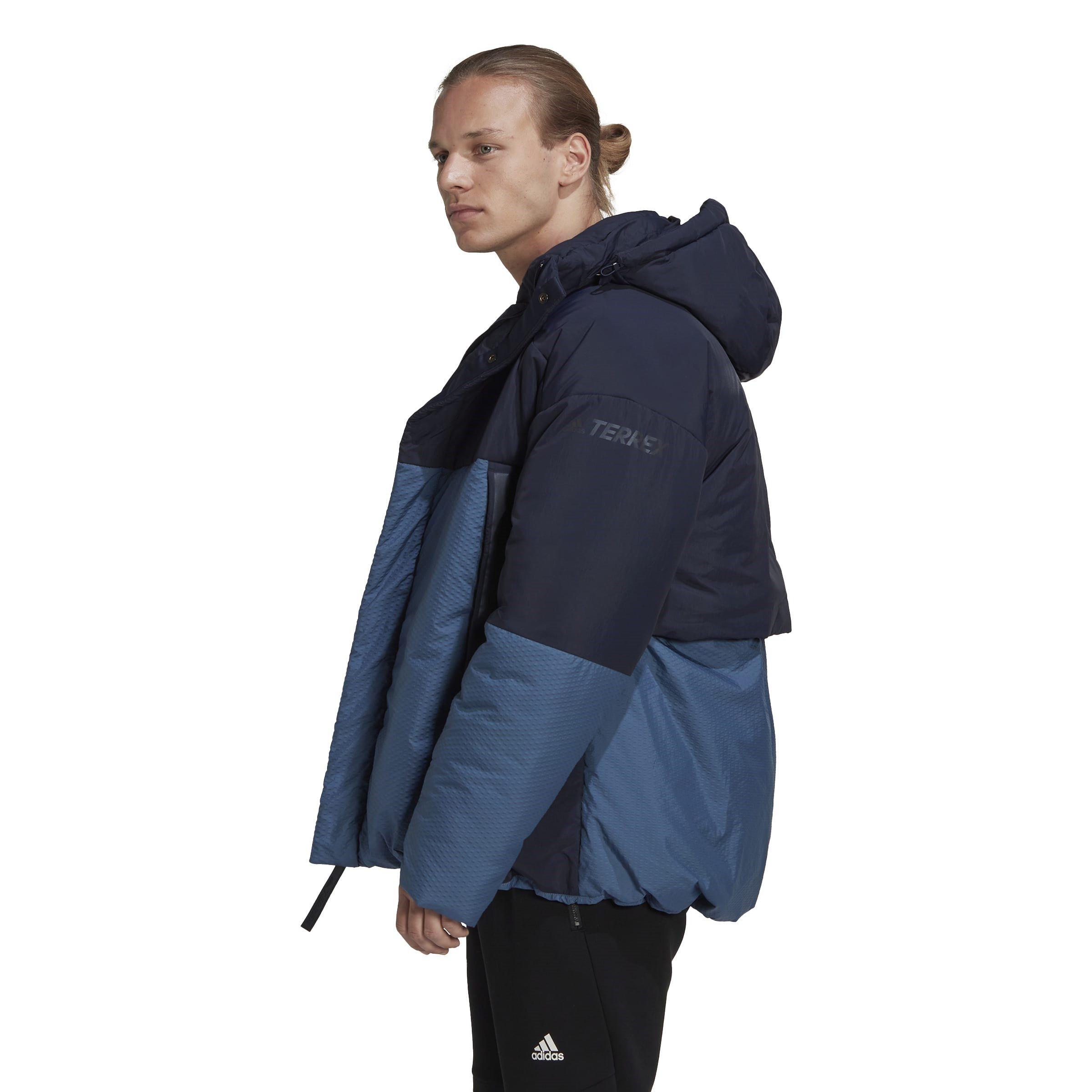 encre/acier - adidas - Terrex Myshelter Cold.RDY Water Resistant 80/20 Duck Down Puffer Jacket - 5