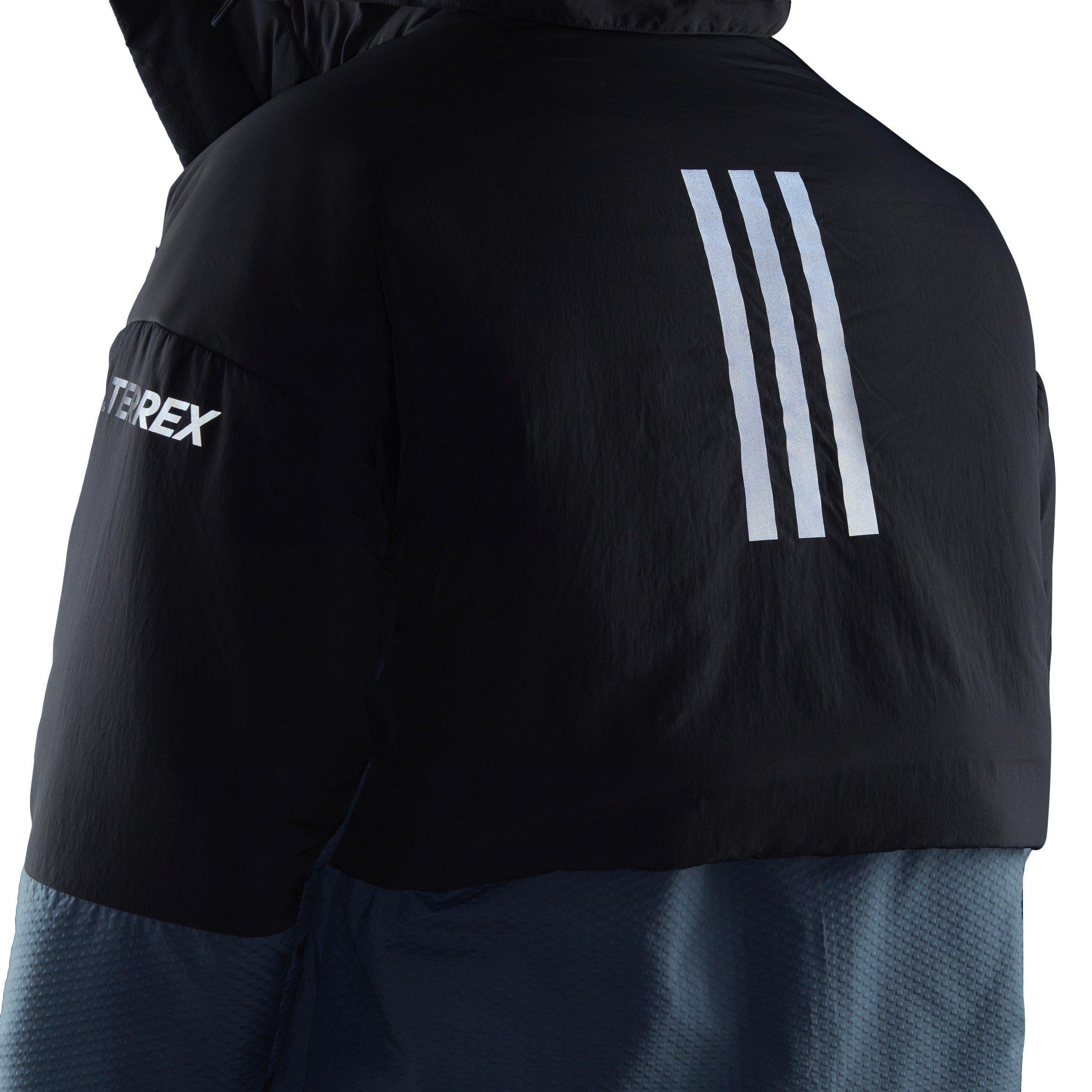 encre/acier - adidas - Terrex Myshelter Cold.RDY Water Resistant 80/20 Duck Down Puffer Jacket - 6