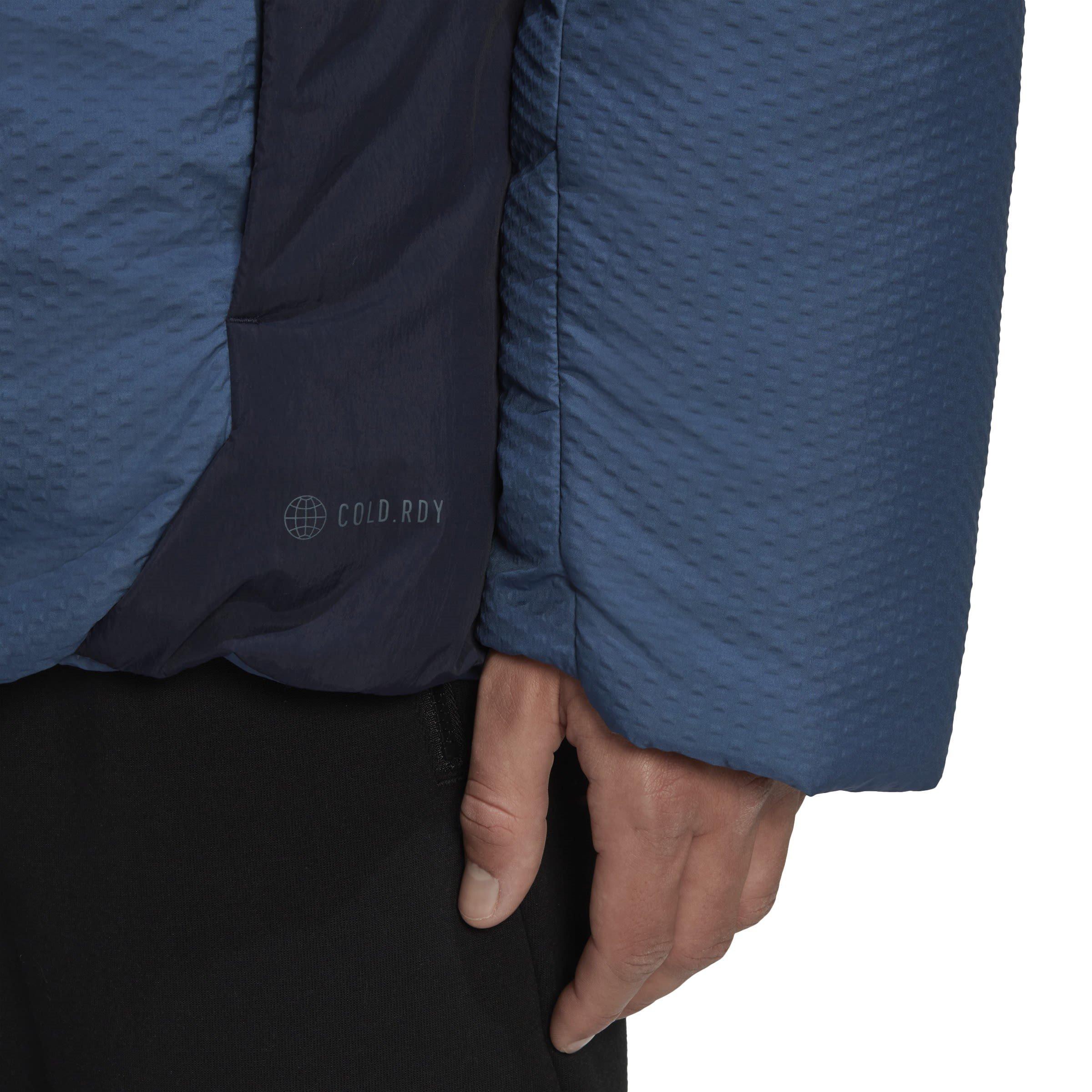 encre/acier - adidas - Terrex Myshelter Cold.RDY Water Resistant 80/20 Duck Down Puffer Jacket - 7