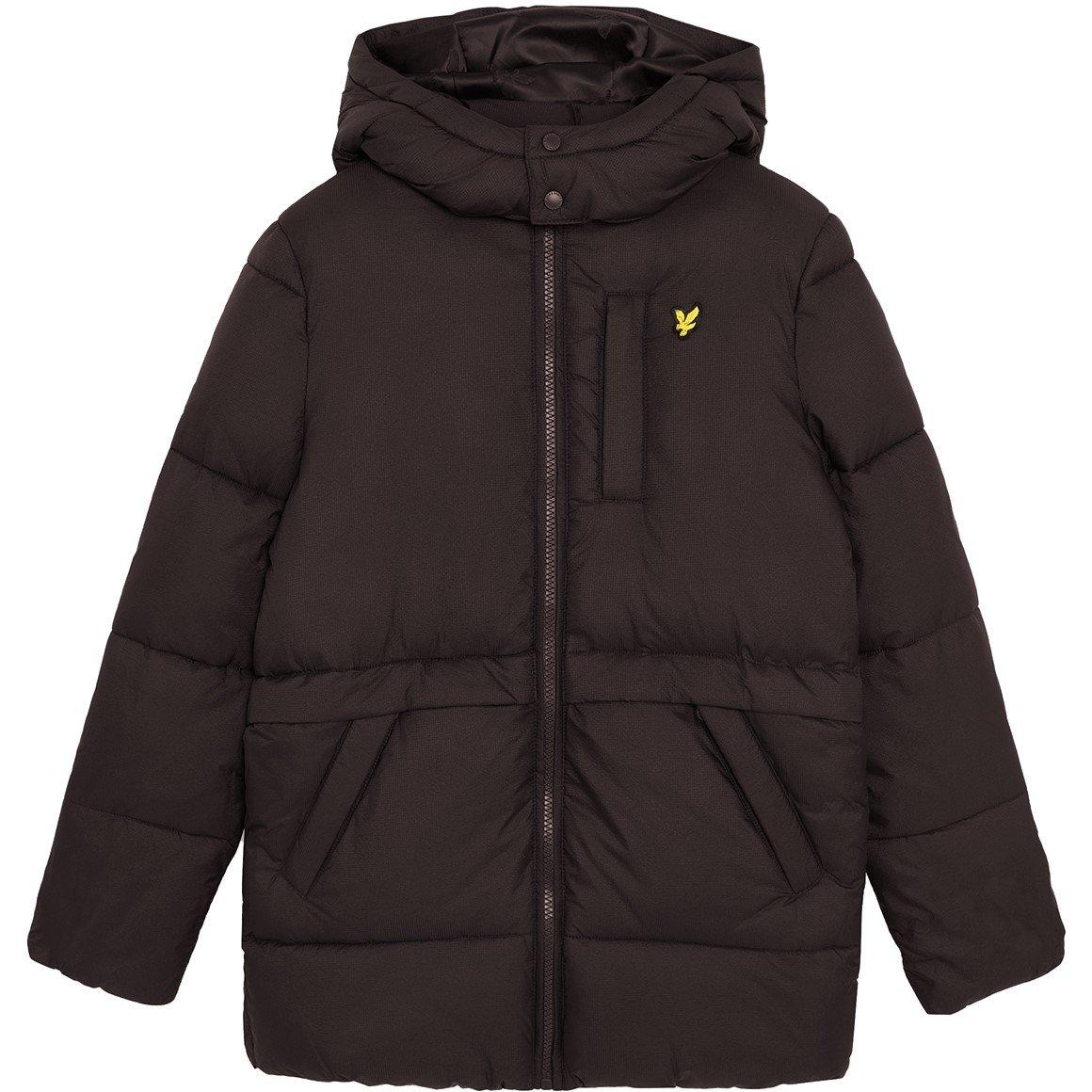 Preto Jet. - Lyle and Scott - Kids' Ripstop Long Puffer Jacket - 3