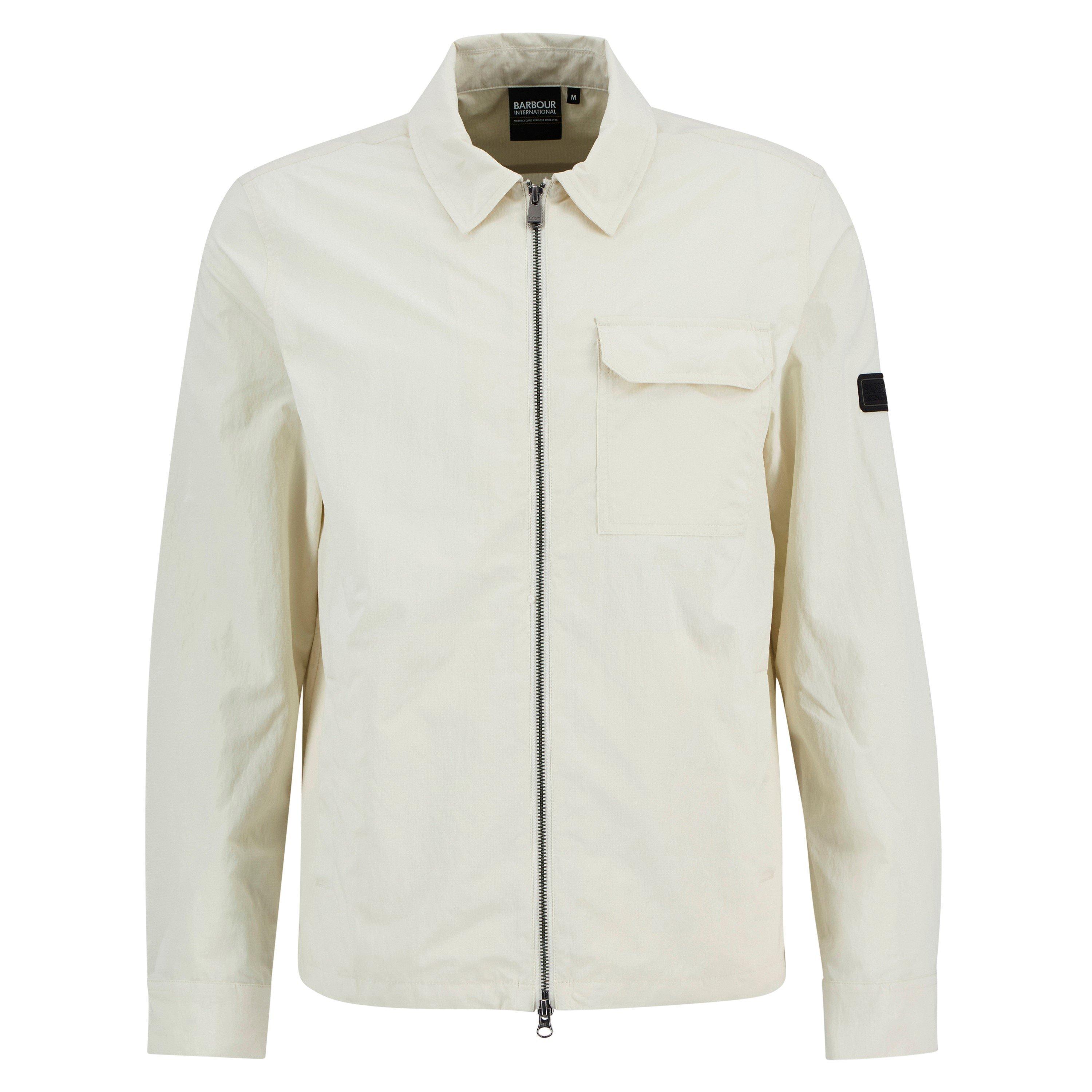 Barbour International Men's Overshirt - Whsper Wht WH32 - M