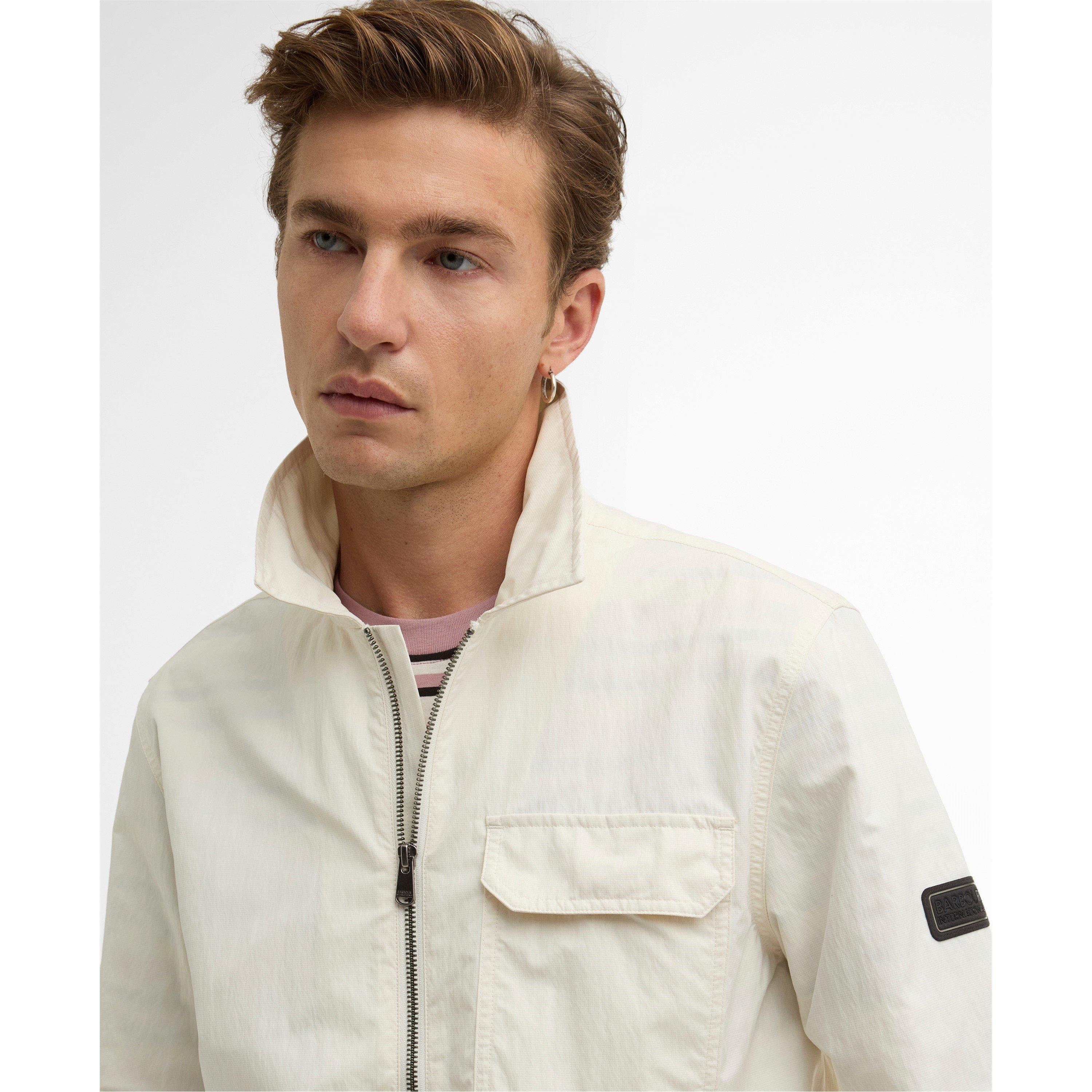 Whsper Wht WH32 - Barbour International - Men's Overshirt - 4