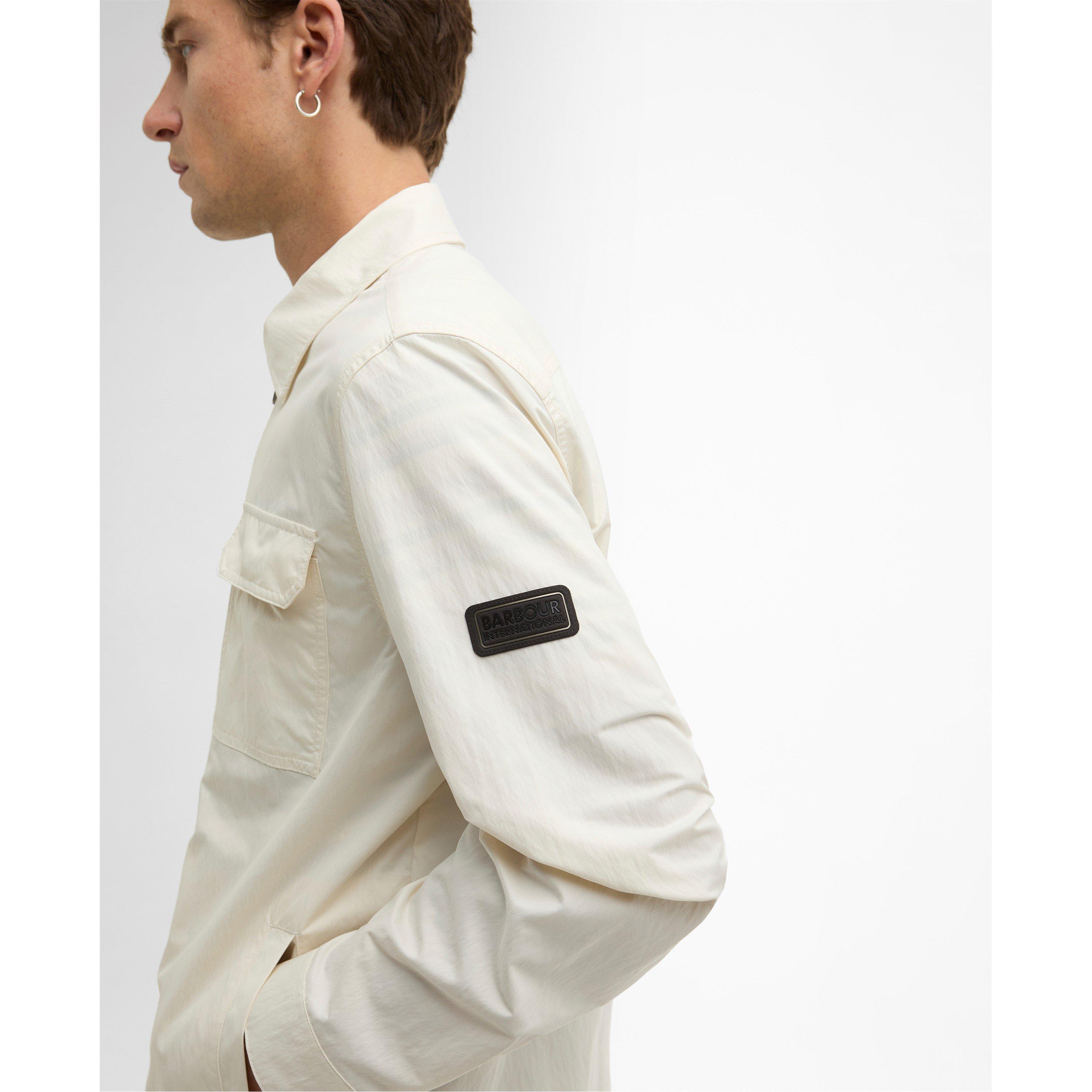 Whsper Wht WH32 - Barbour International - Men's Overshirt - 5