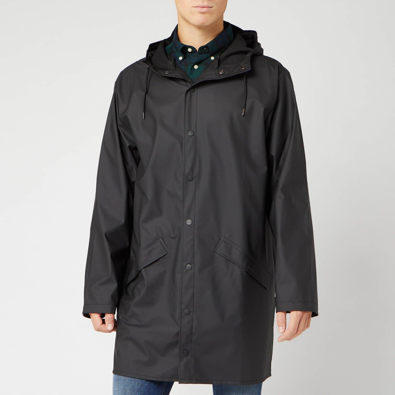 Black - Rains - Rains Long Jacket Sn99 - 1