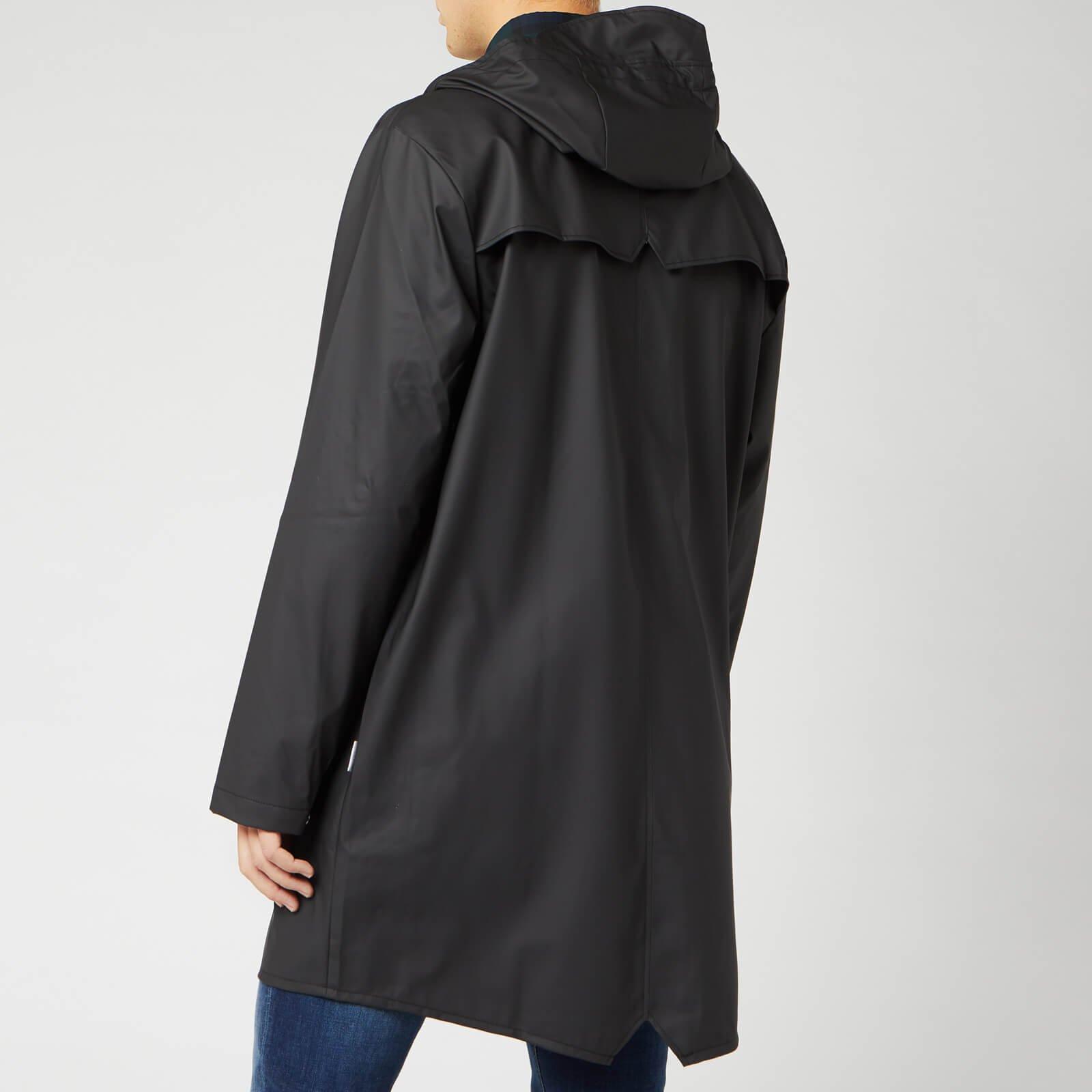 Black - Rains - Rains Long Jacket Sn99 - 2