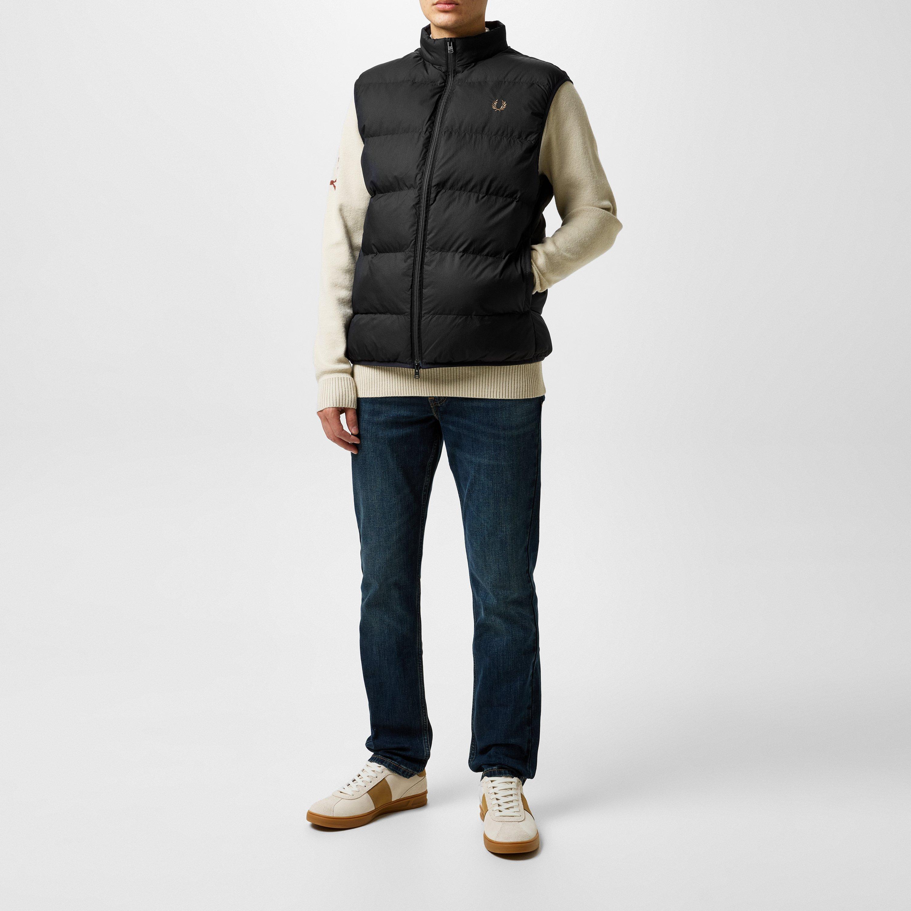トップス Fred Perry Insulated Gilet (Ecru) Fred Perry Ecru Insulated Gilet | Jules B