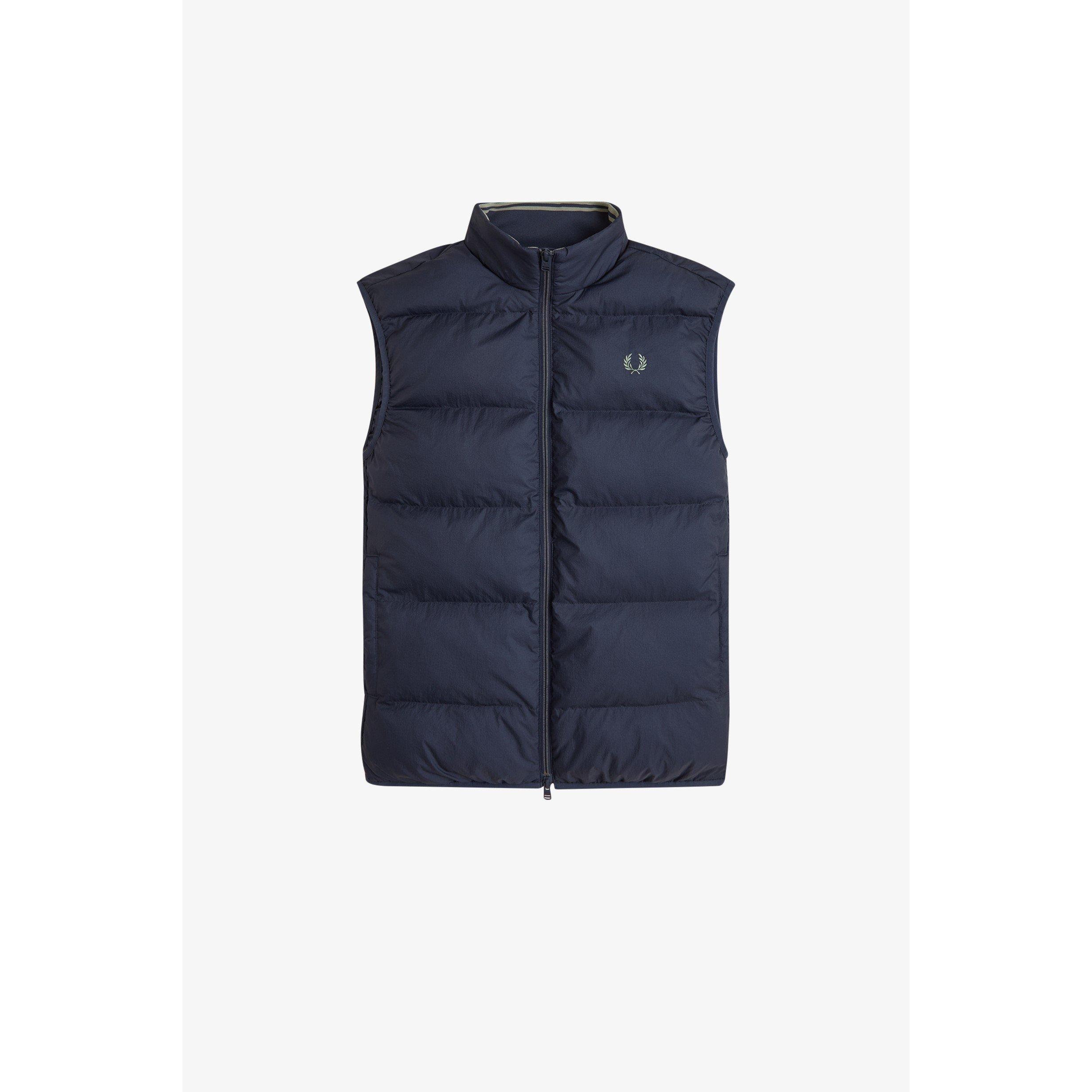Fred Perry Men's Insulated Quilted Gilet
