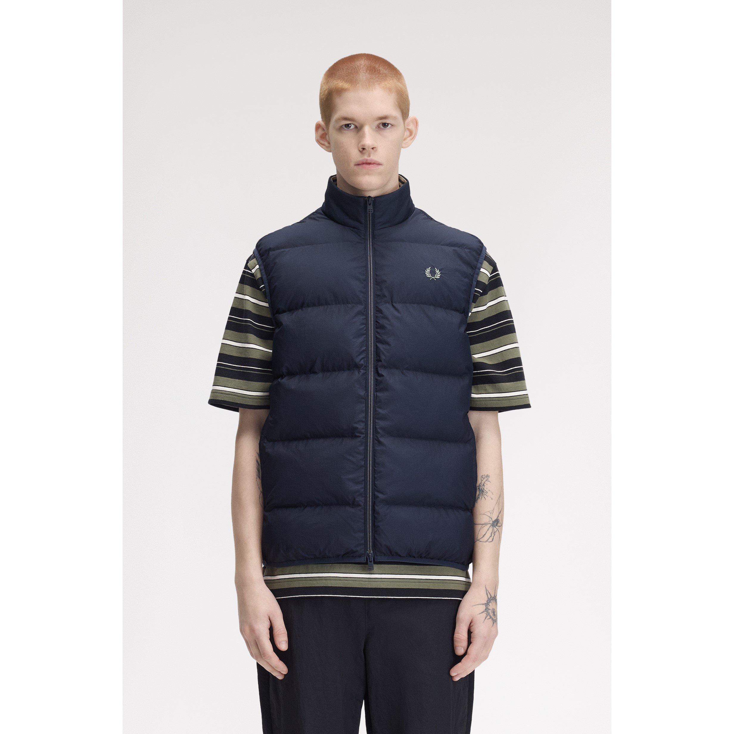 Drk ArFrce 46B - Fred Perry - Men's Insulated Quilted Gilet - 3