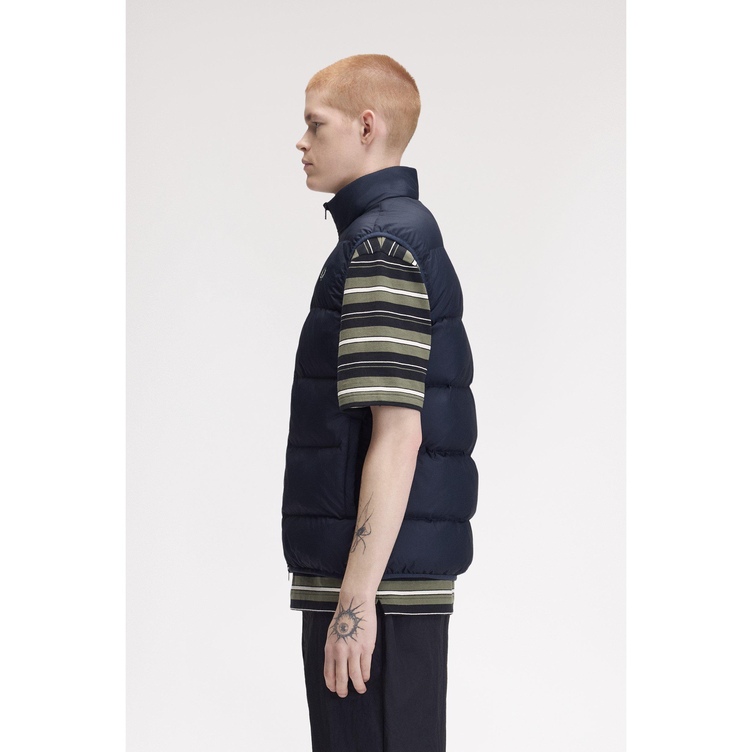 Drk ArFrce 46B - Fred Perry - Men's Insulated Quilted Gilet - 4