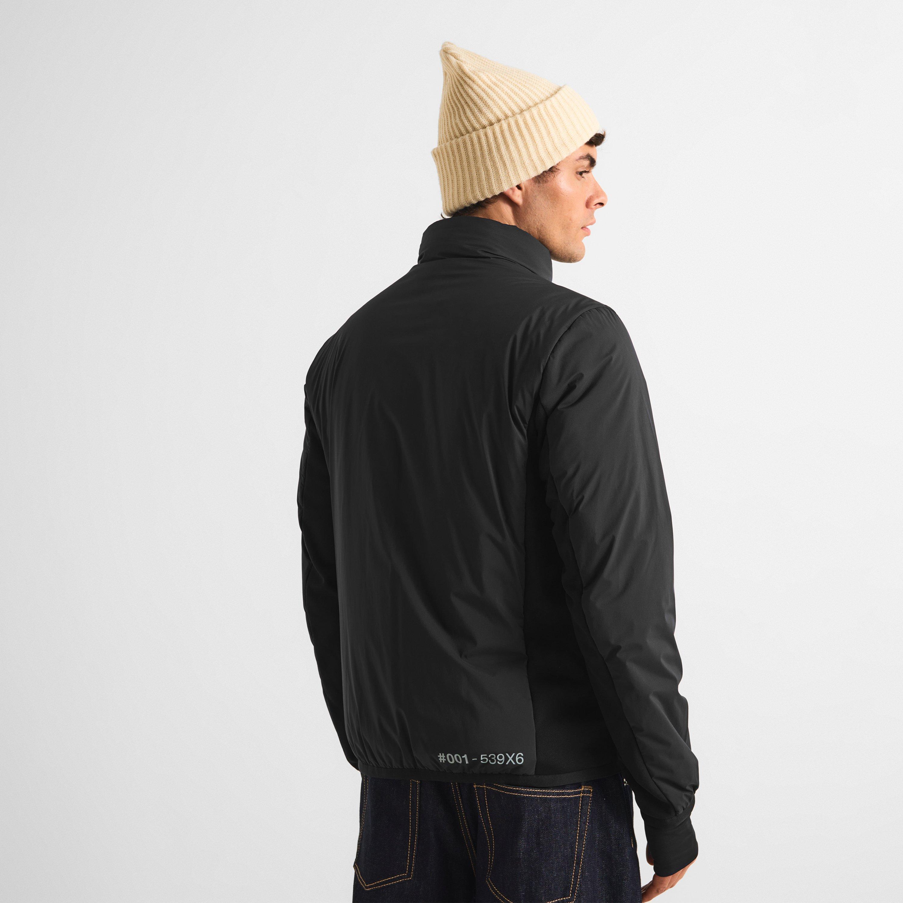 Black 999 - Moncler - Men's Ara Mid Layer Slim-Fit Hybrid Jacket - 4