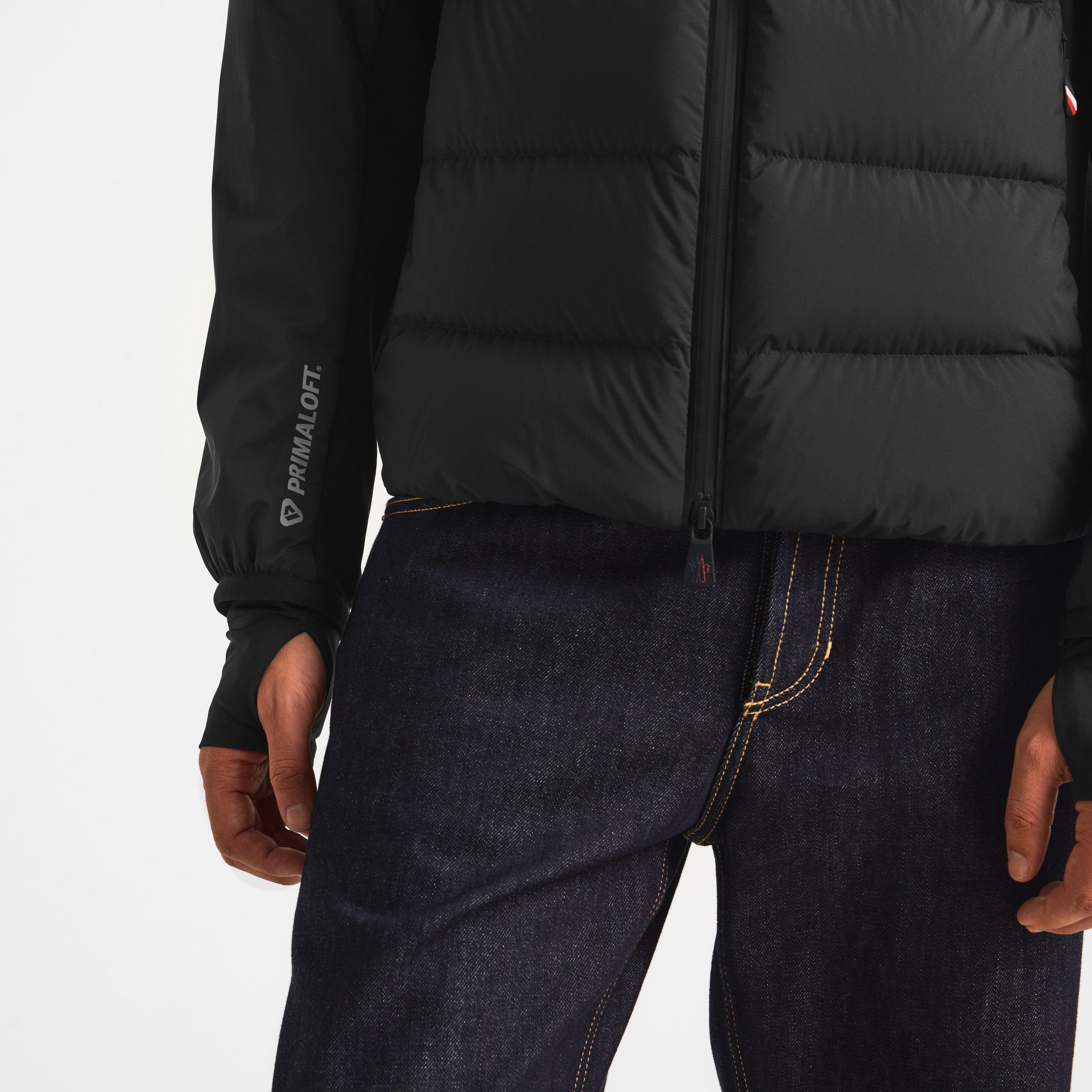 Black 999 - Moncler - Men's Ara Mid Layer Slim-Fit Hybrid Jacket - 5