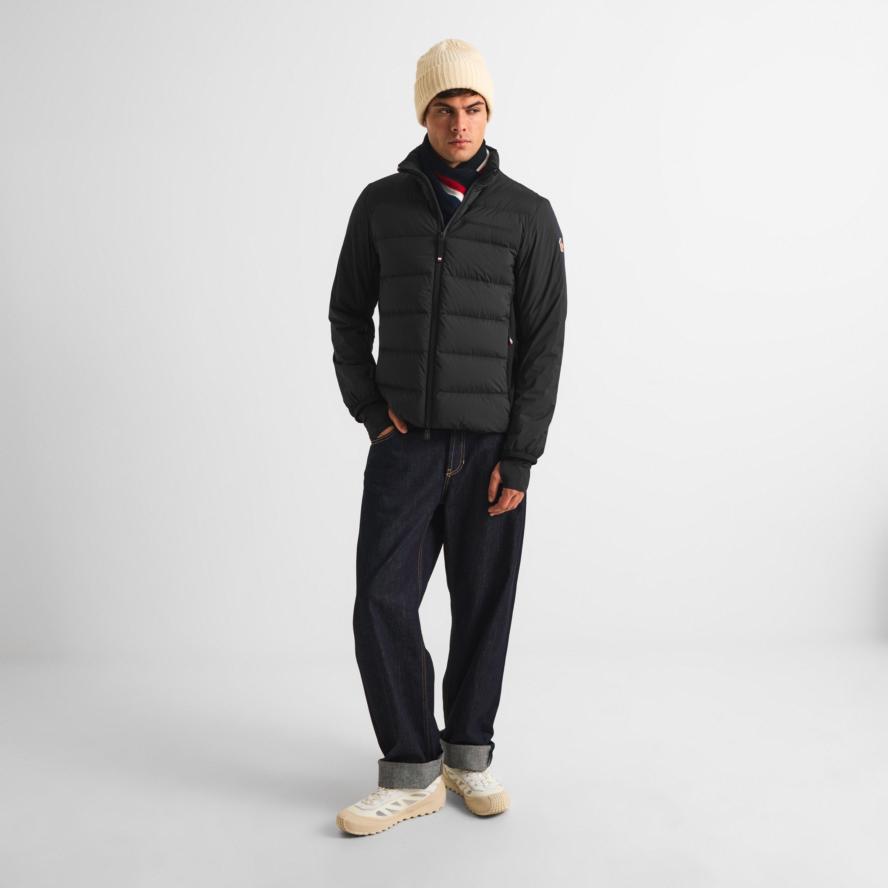 Black 999 - Moncler - Men's Ara Mid Layer Slim-Fit Hybrid Jacket - 6