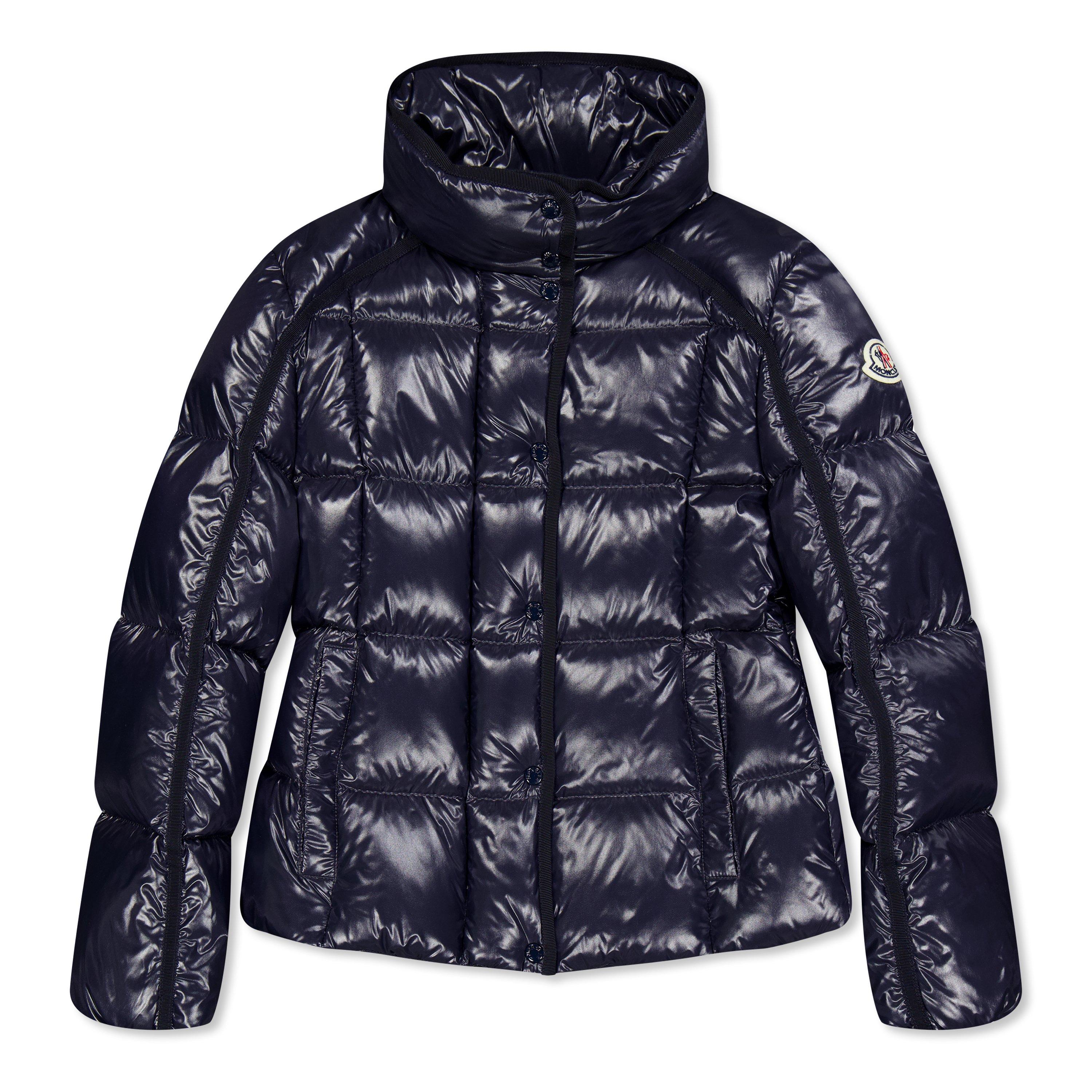Moncler Kids' Selat Water-Repellent Down Short Puffer Jacket - Navy 742 - Size 4Y