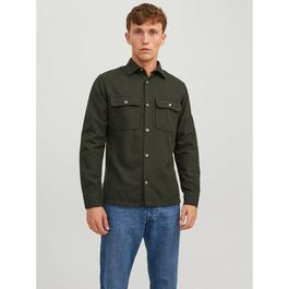 q Hooded Down Jacket Jack Slim Fit Overshirt