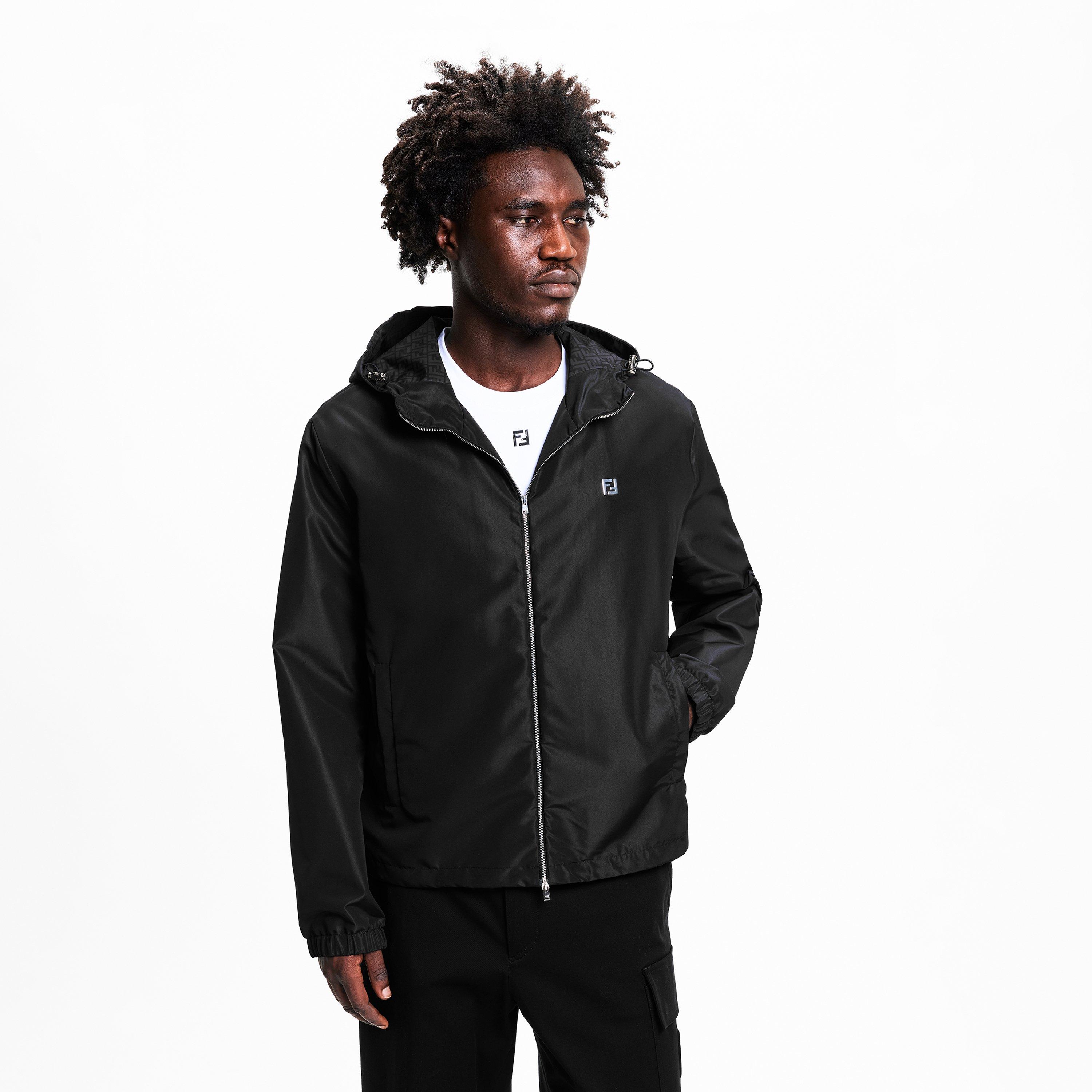 Black - Fendi - Men's FF K Way Windbreaker - 3