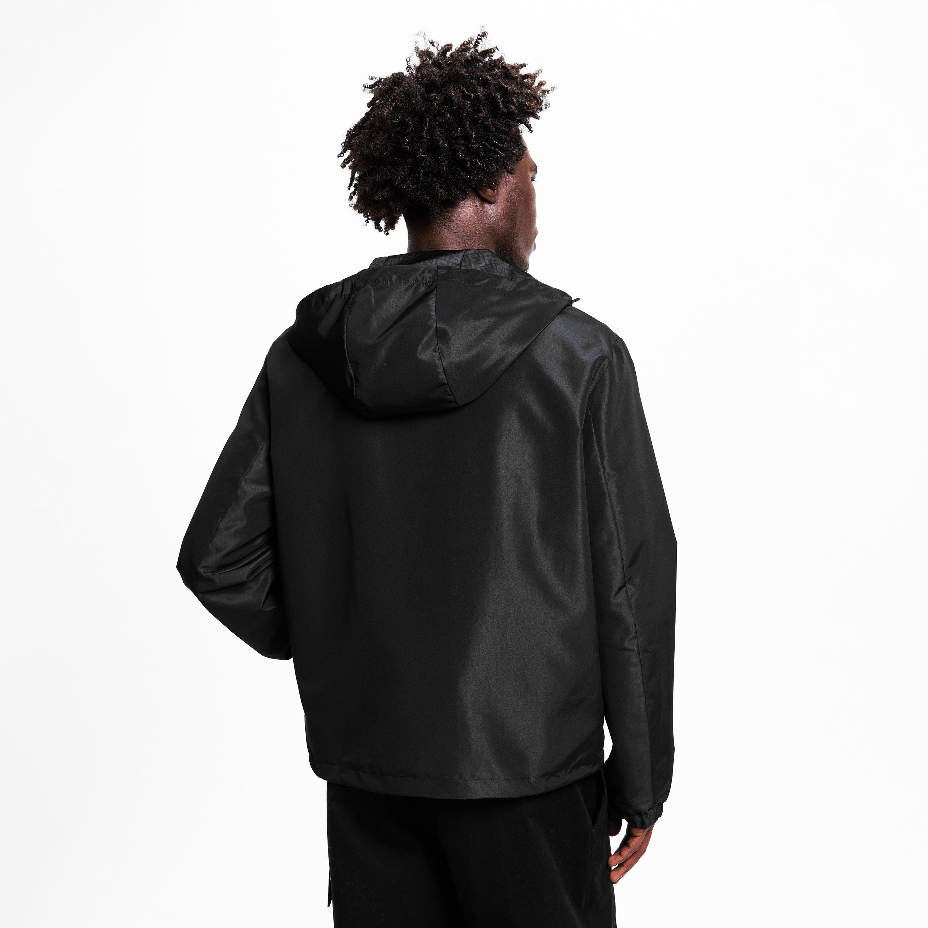 Black - Fendi - Men's FF K Way Windbreaker - 4