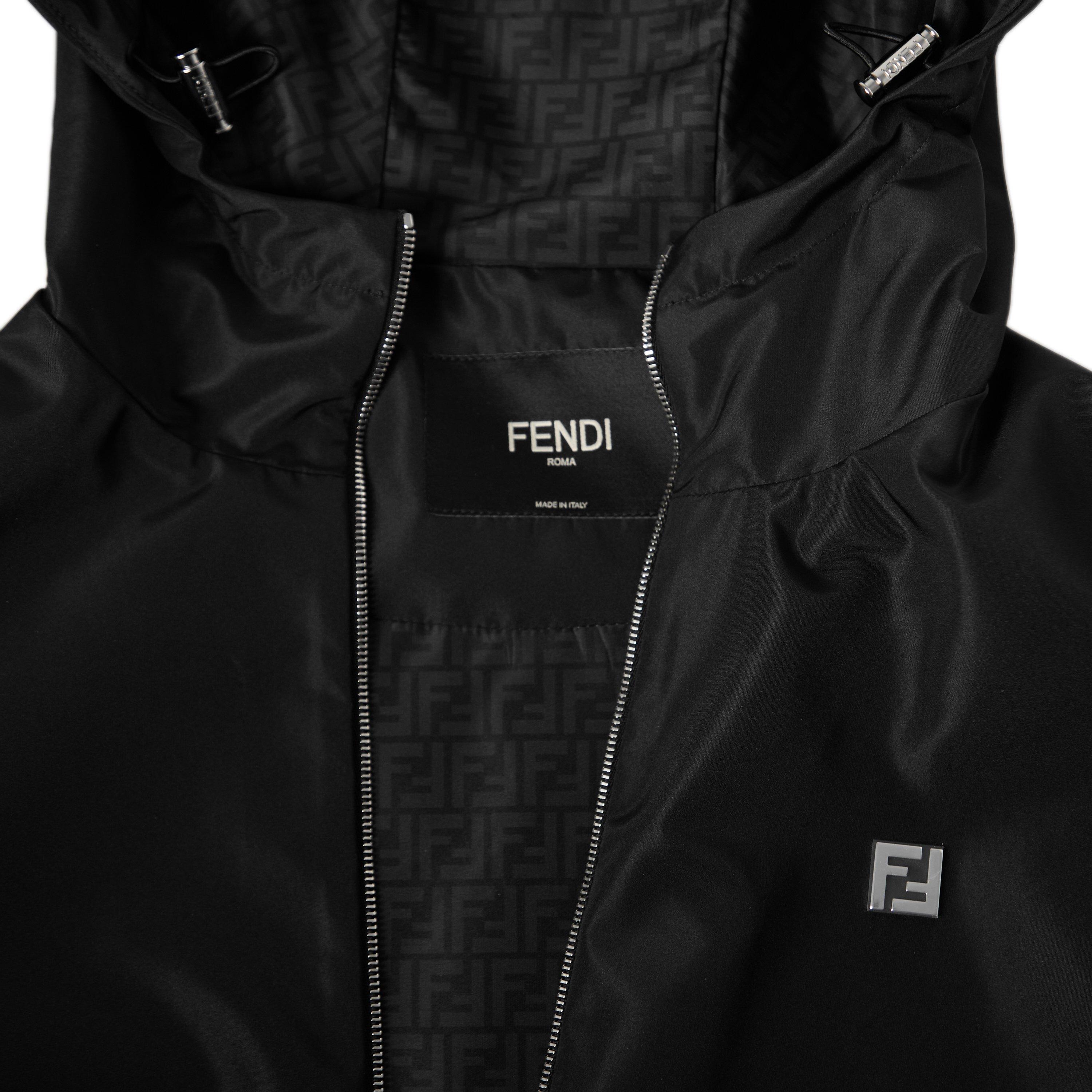 Black - Fendi - Men's FF K Way Windbreaker - 5