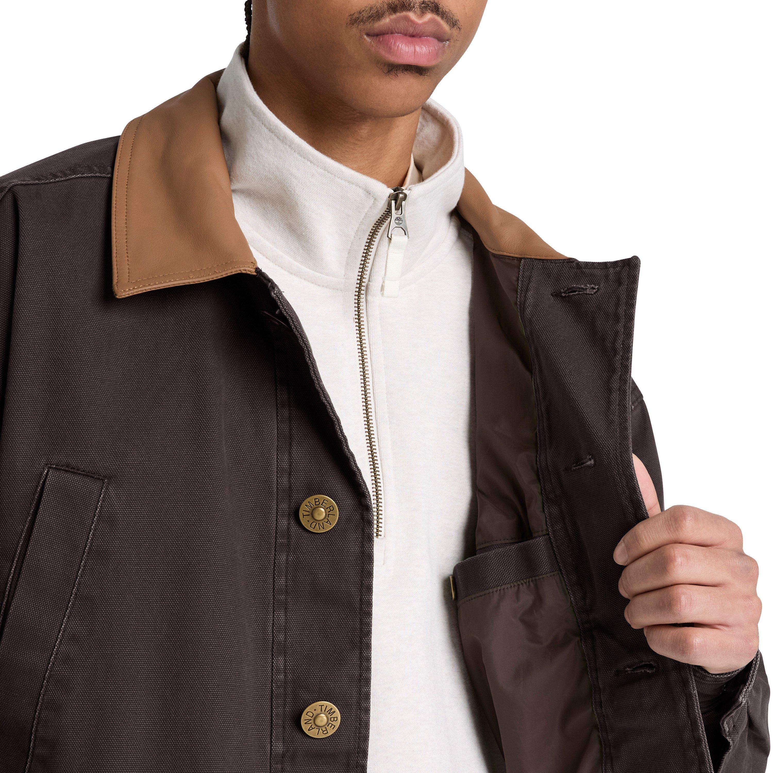 Vintage Black - Timberland - Men's Windproof Water-Resistant Hooded Field Jacket - 3