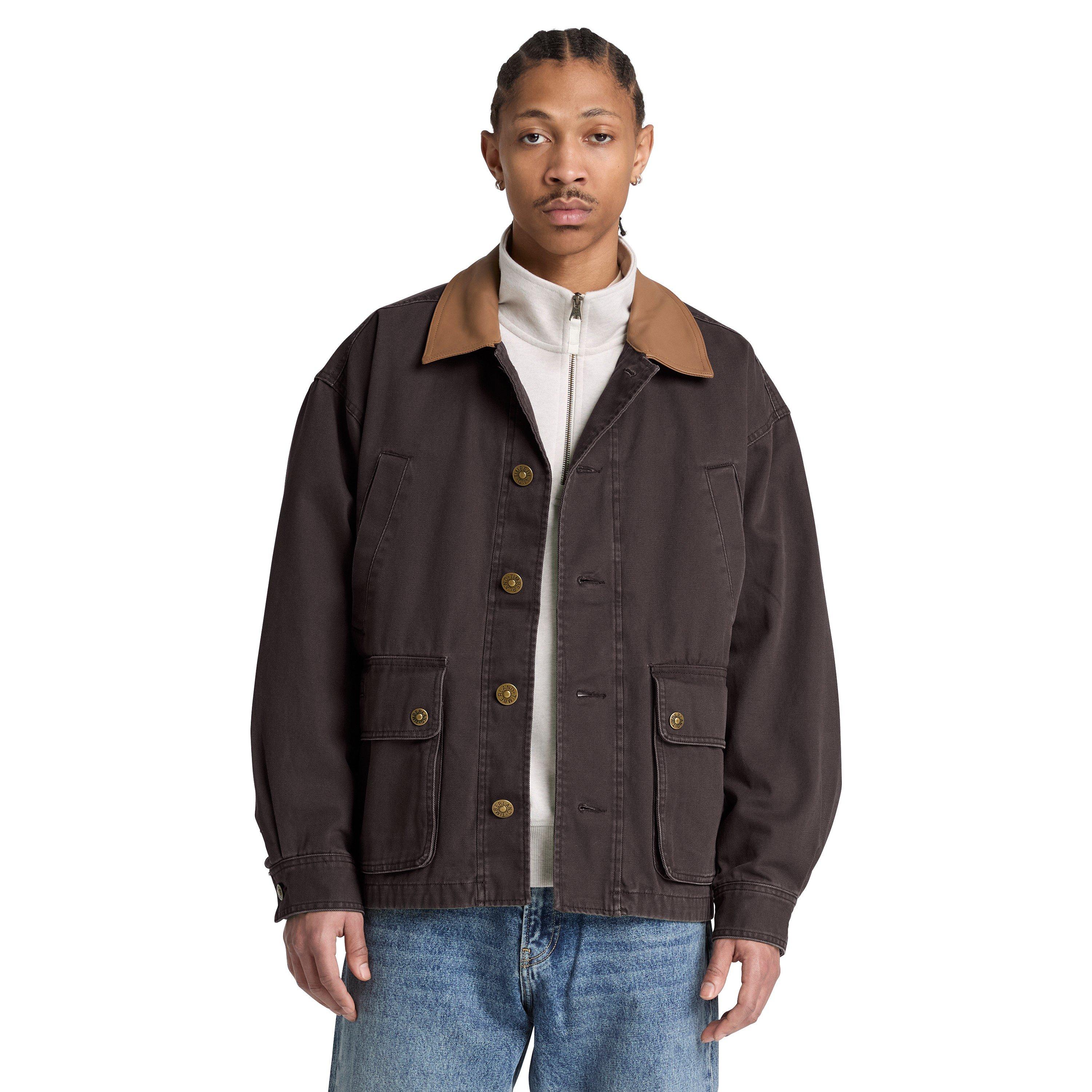 Vintage Black - Timberland - Men's Windproof Water-Resistant Hooded Field Jacket - 5