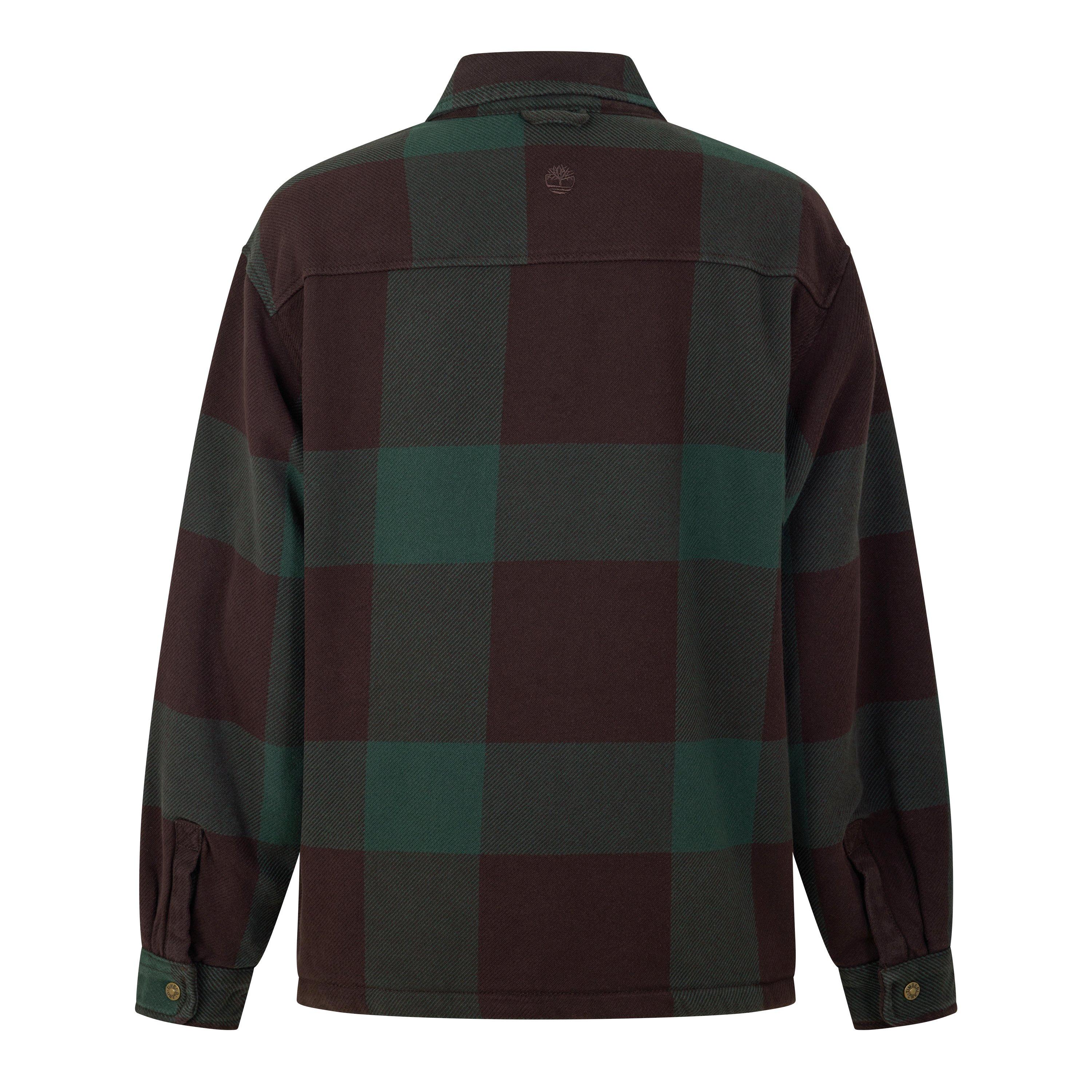 Mole - Timberland - Men's Lined Check Cotton Long-Sleeve Overshirt - 2