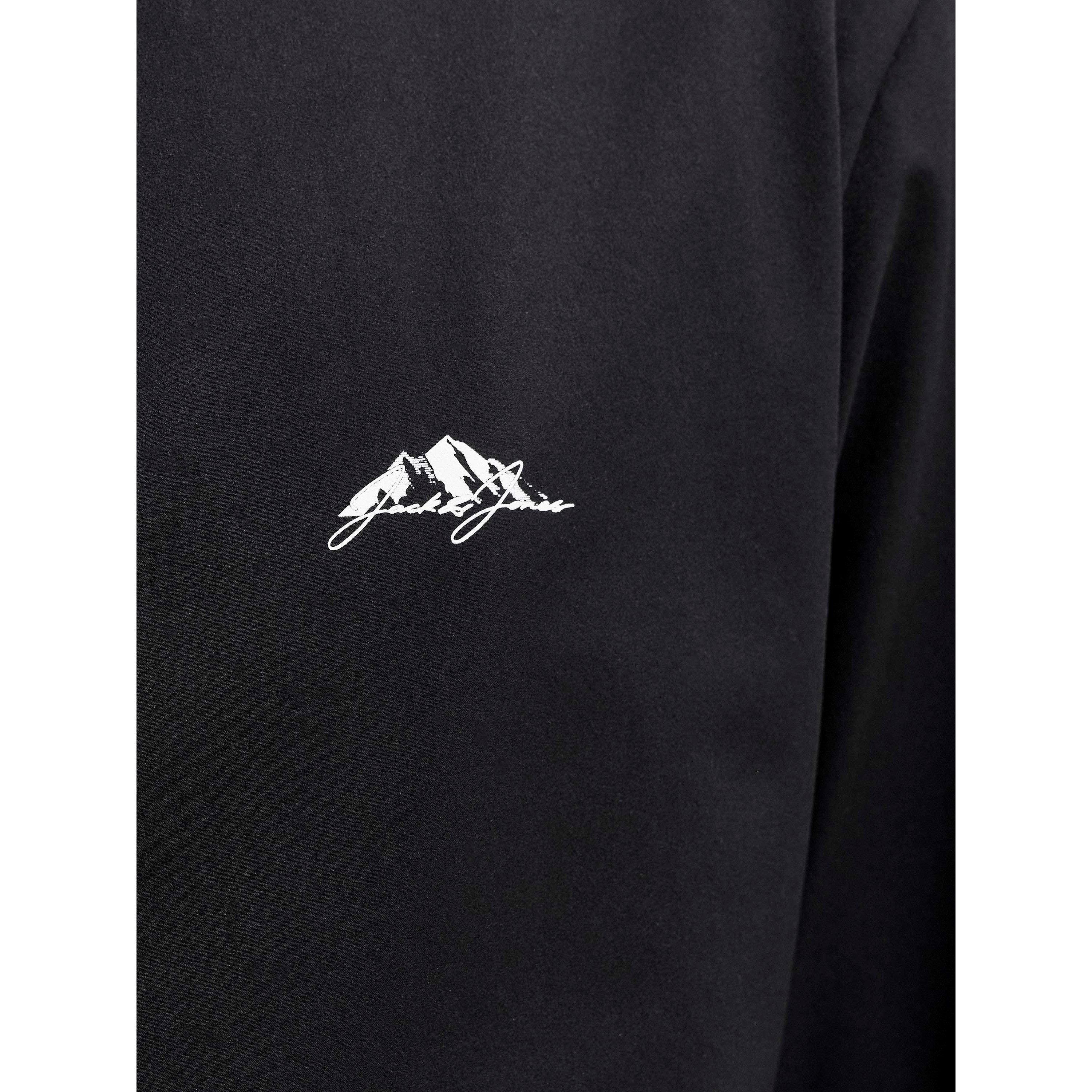 Black - Jack and Jones - Mens Windbreaker and Shorts Set - 5