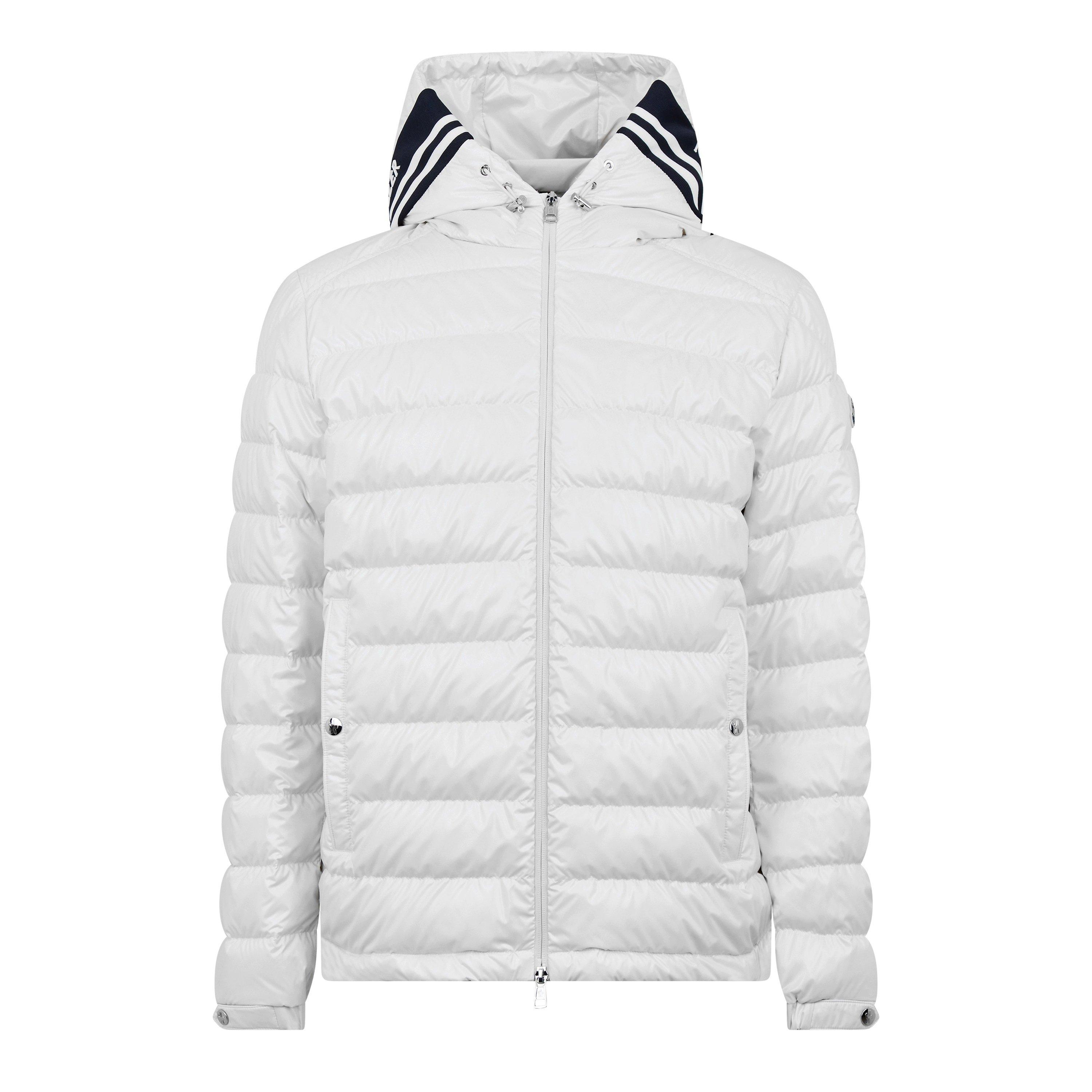 White 034 - Moncler - Men's Cornour Hooded Down Short Puffer Jacket - 7