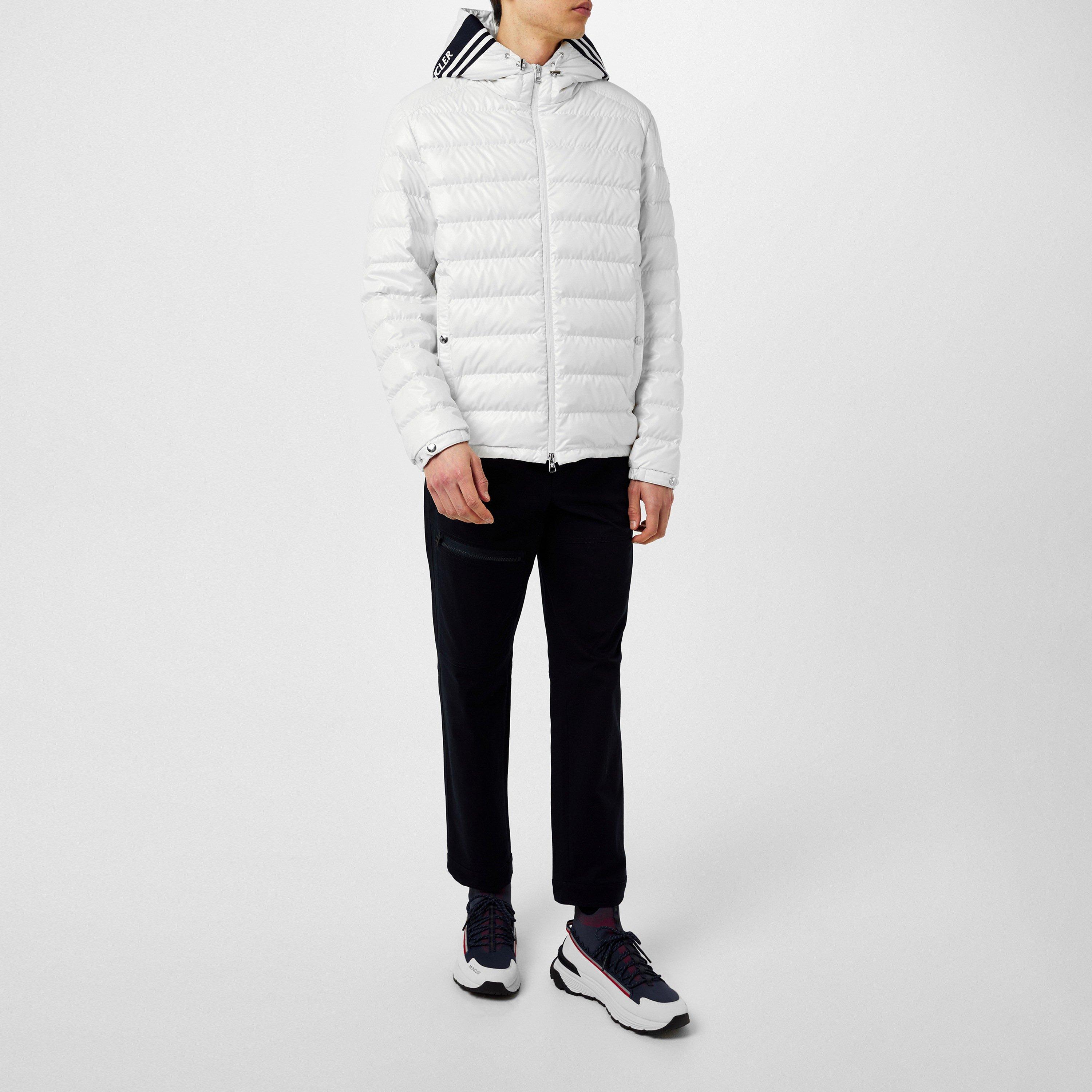 White 034 - Moncler - Men's Cornour Hooded Down Short Puffer Jacket - 4