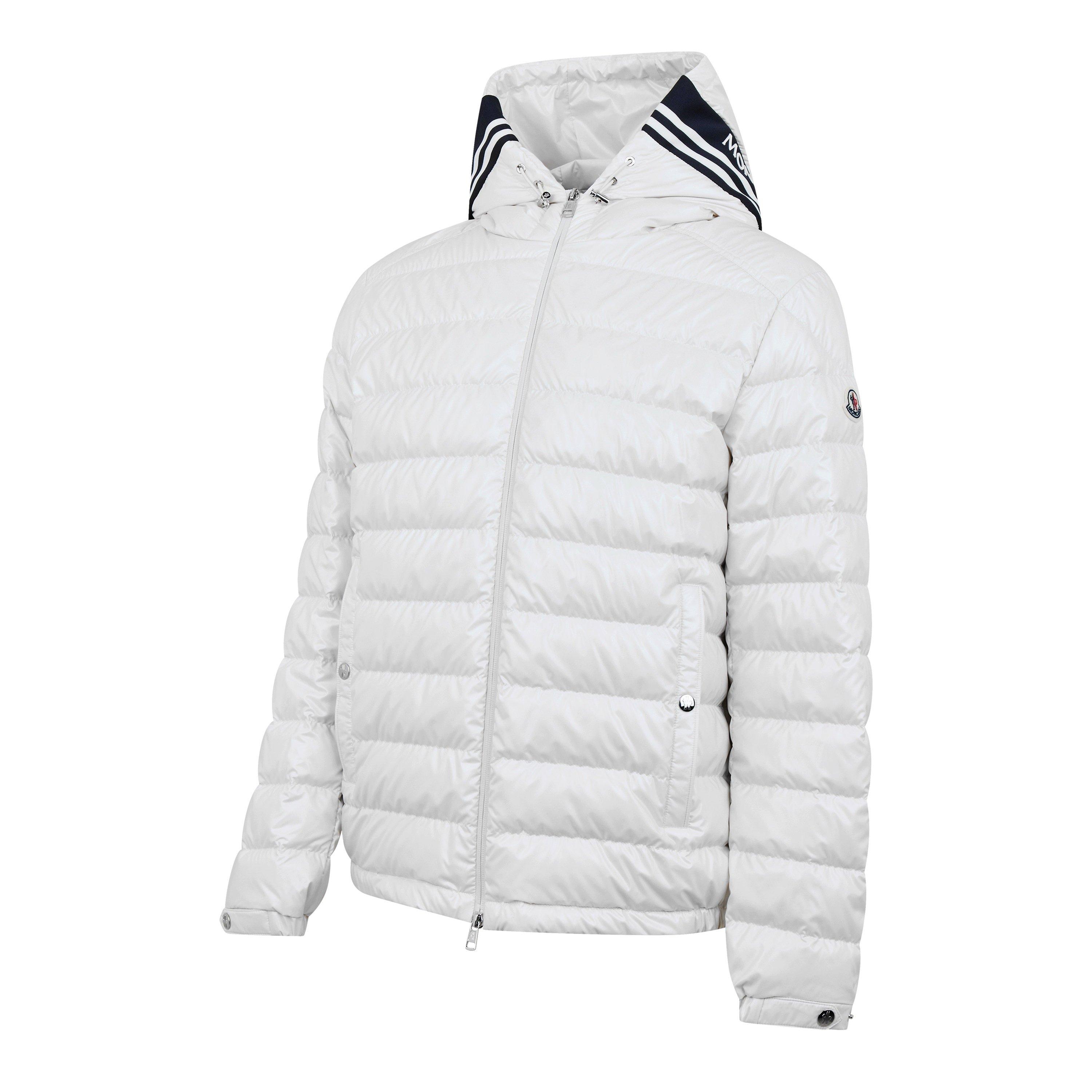 White 034 - Moncler - Men's Cornour Hooded Down Short Puffer Jacket - 6