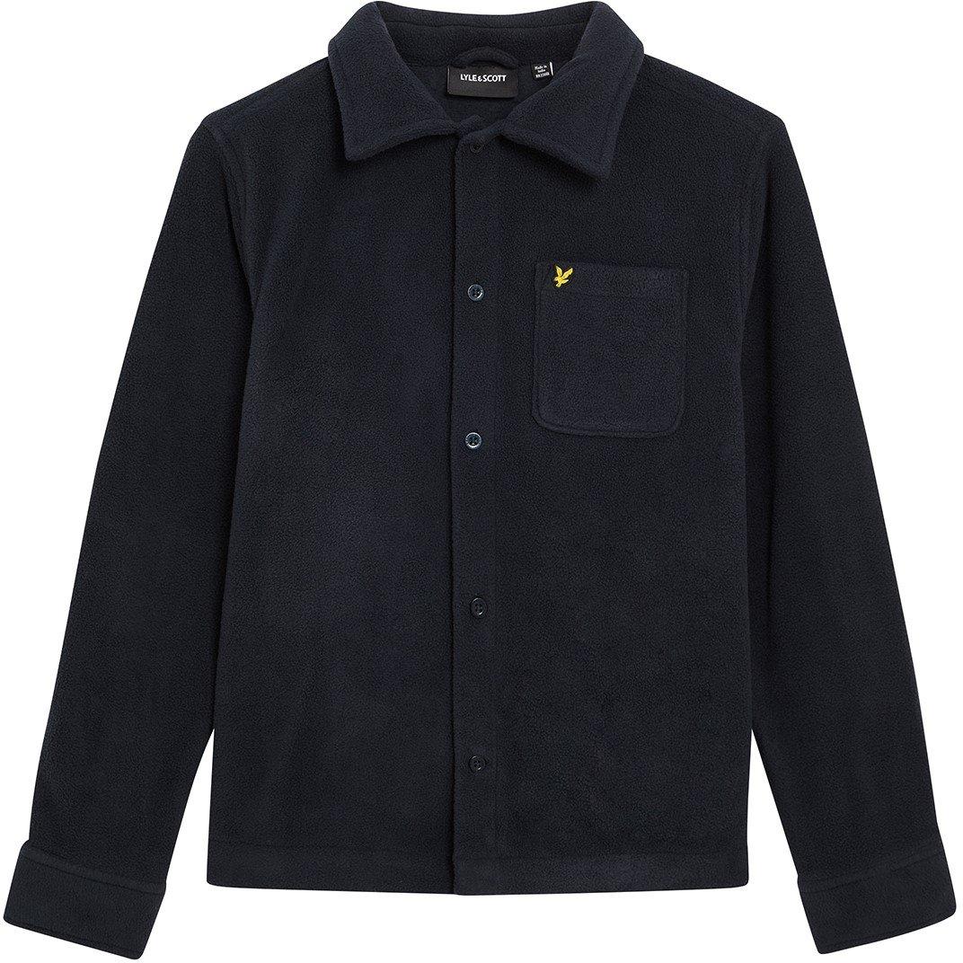 Lyle And Scott Boys Kids' Polar Overshirt - Dark Navy - 10-11 Years