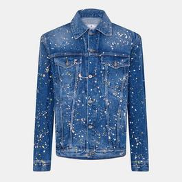 Off White Men's Pant Skt Dnm Denim Jacket