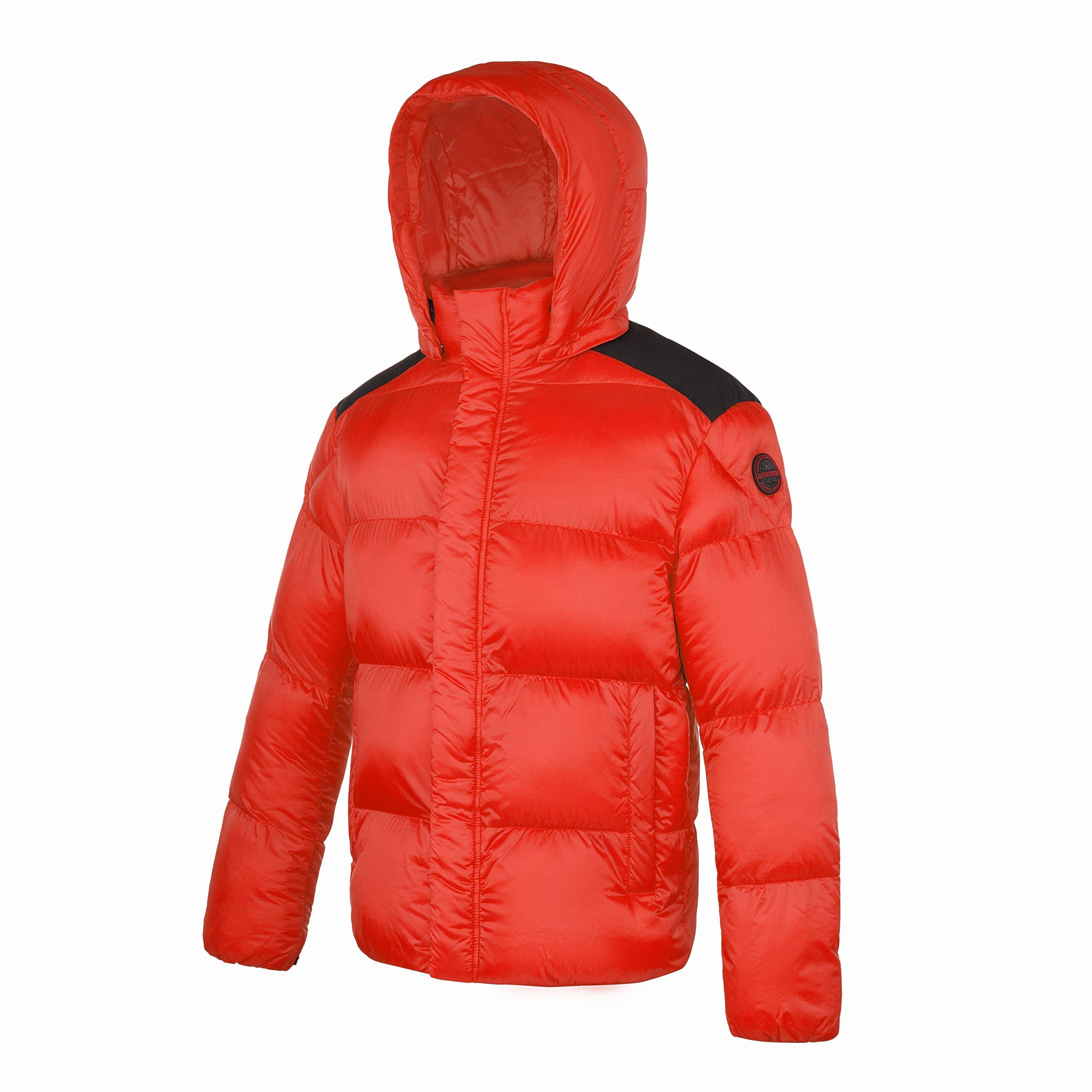 Molten Lava - Museum - Men's Short Puffer Jacket - 3