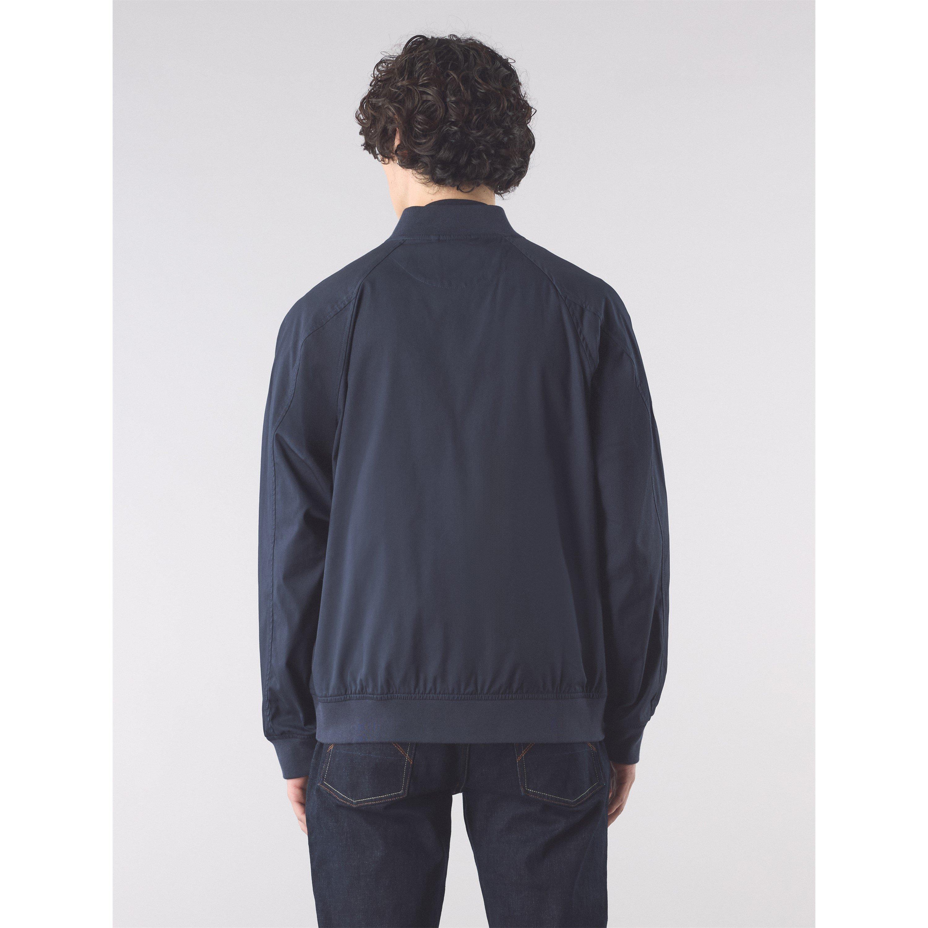 Navy - Pretty Green - Men's Altrincham Bomber Jacket - 4