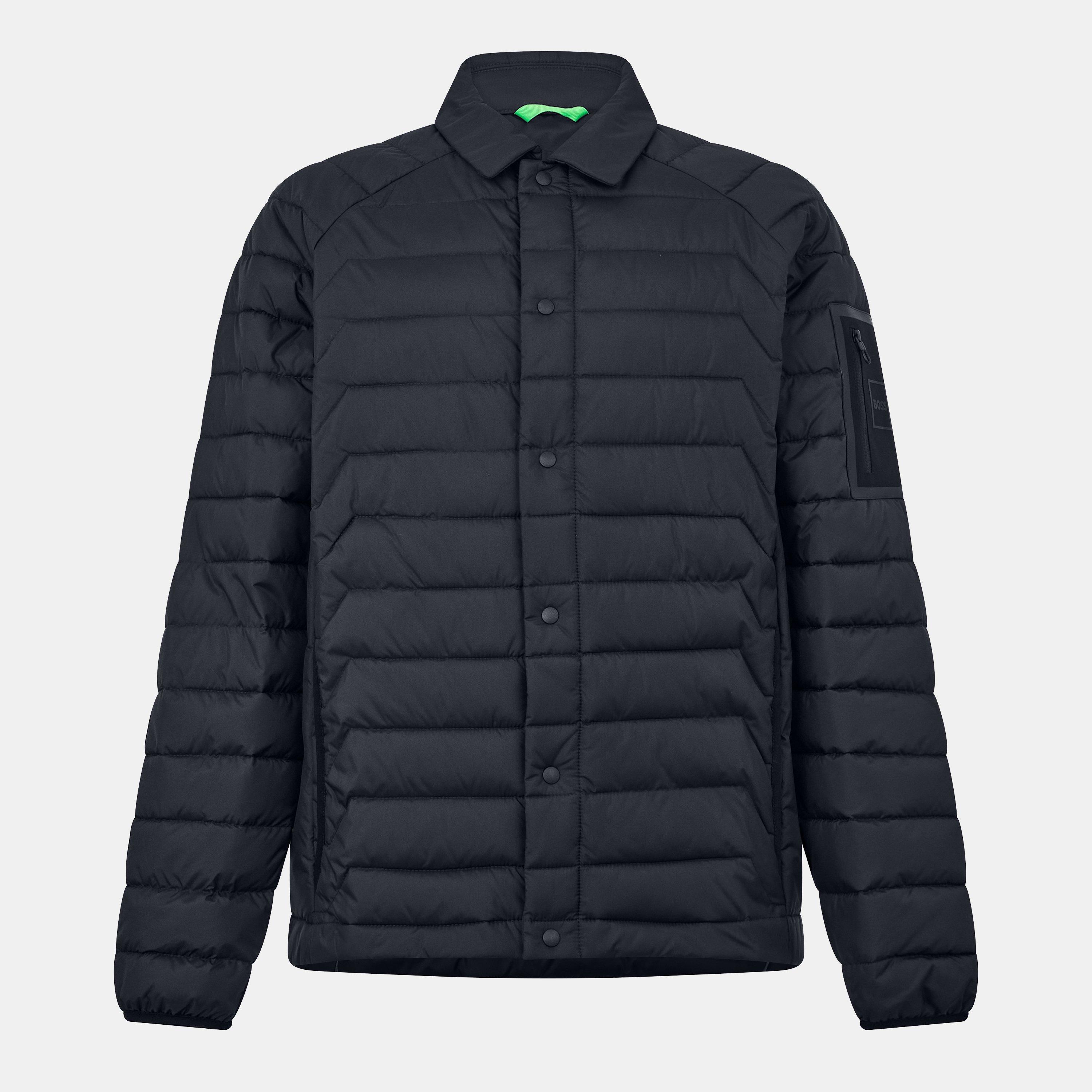 Navy 402 - Boss - Men's Taranis Quilted Medium Puffer Jacket - 1