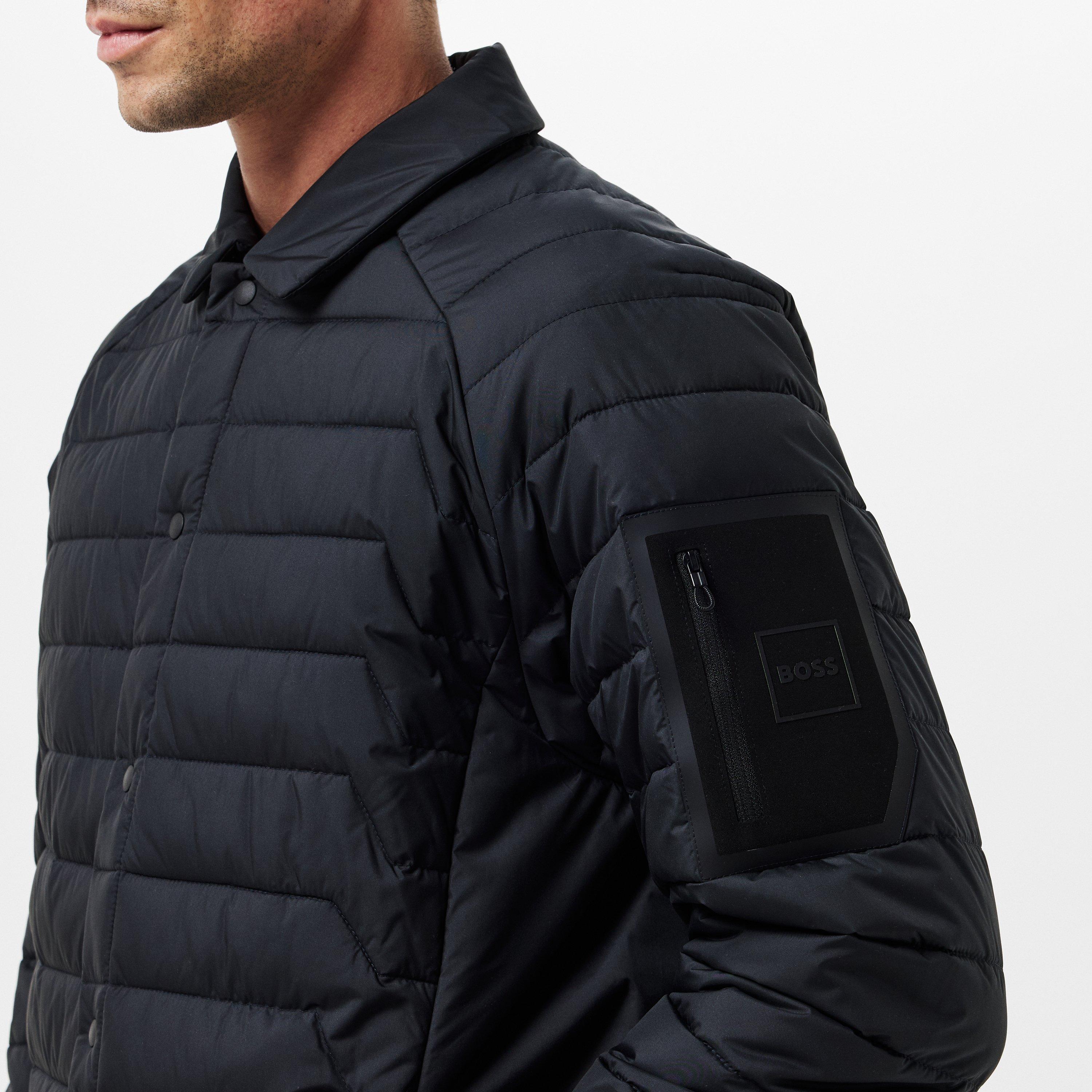 Navy 402 - Boss - Men's Taranis Quilted Medium Puffer Jacket - 5