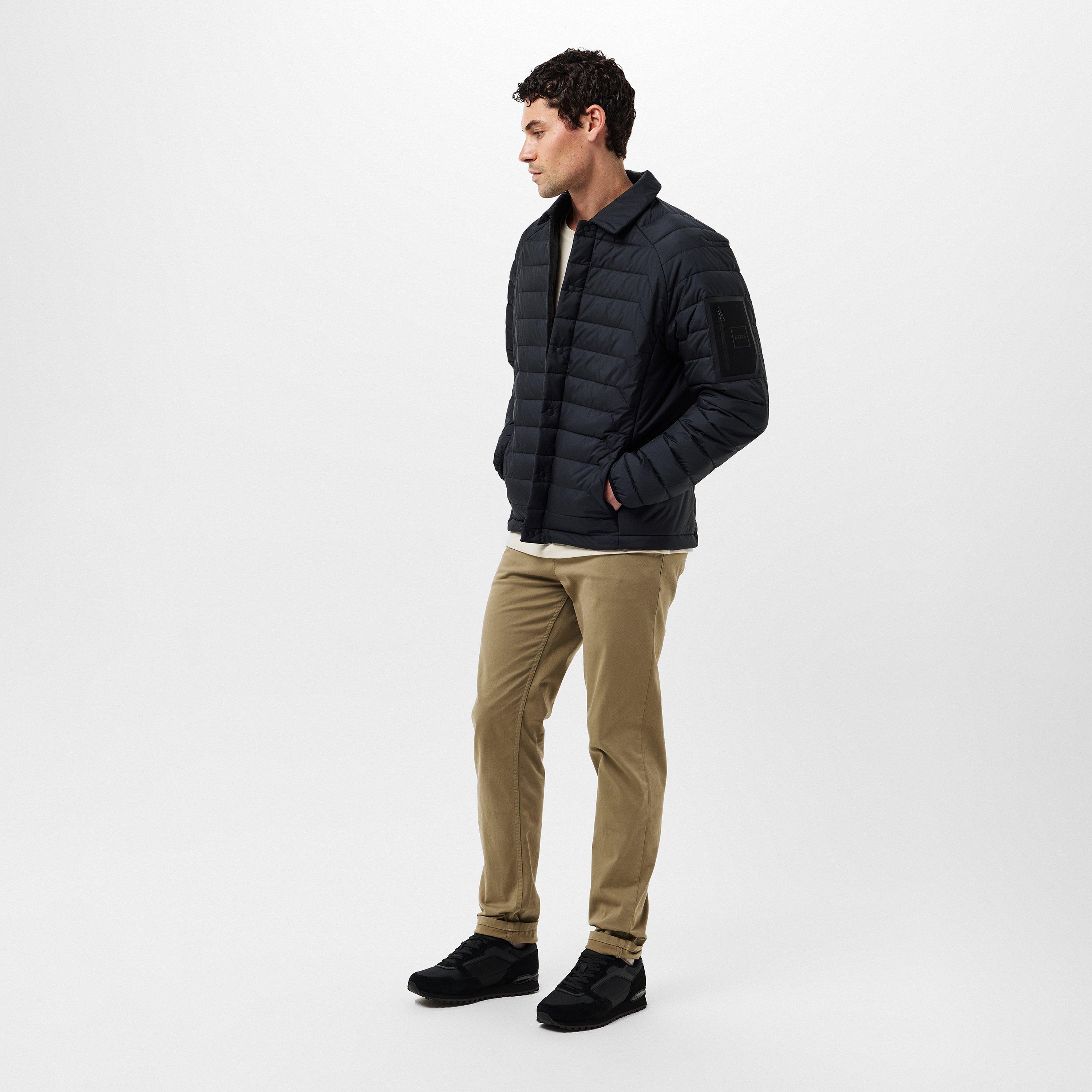 Navy 402 - Boss - Men's Taranis Quilted Medium Puffer Jacket - 6