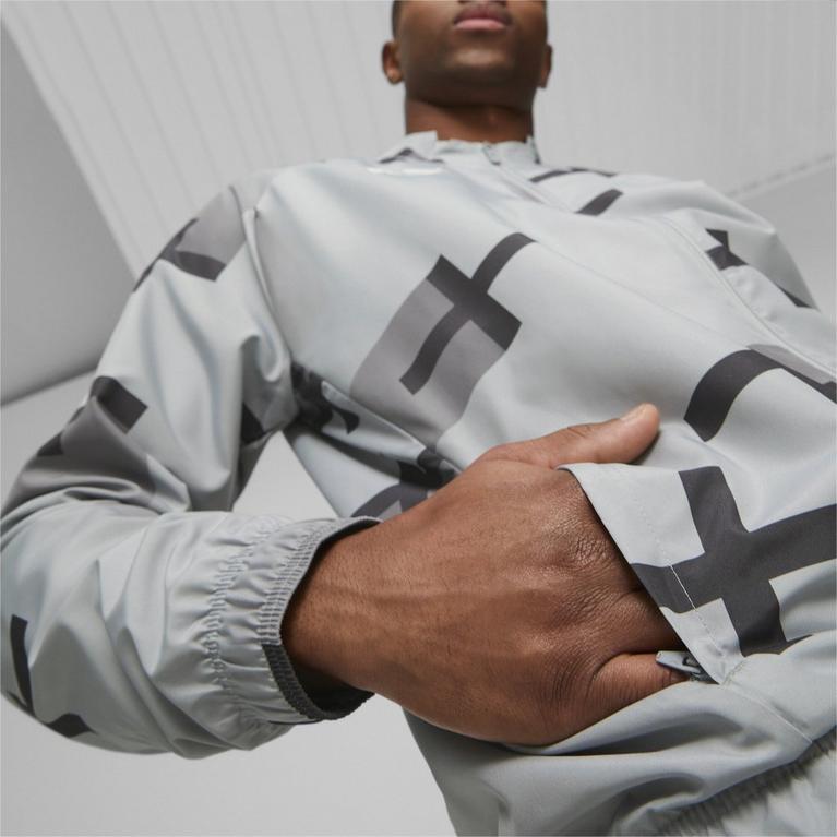 Gris frais/blanc - Puma - office-accessories polo-shirts men Sweatpants - 4