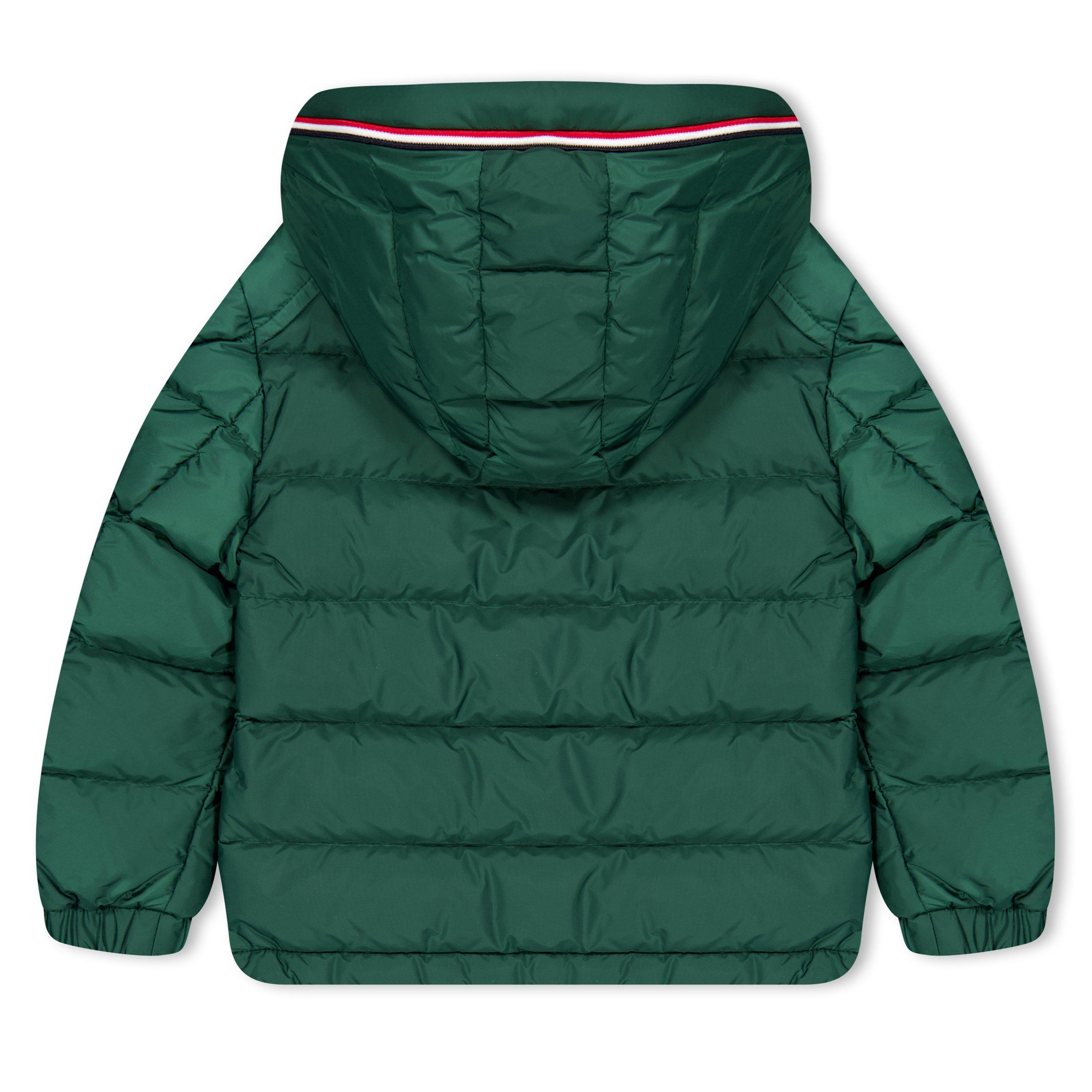 Green 866 - Moncler - Kids' Merary Hooded Long Sleeve Short Puffer Jacket - 2