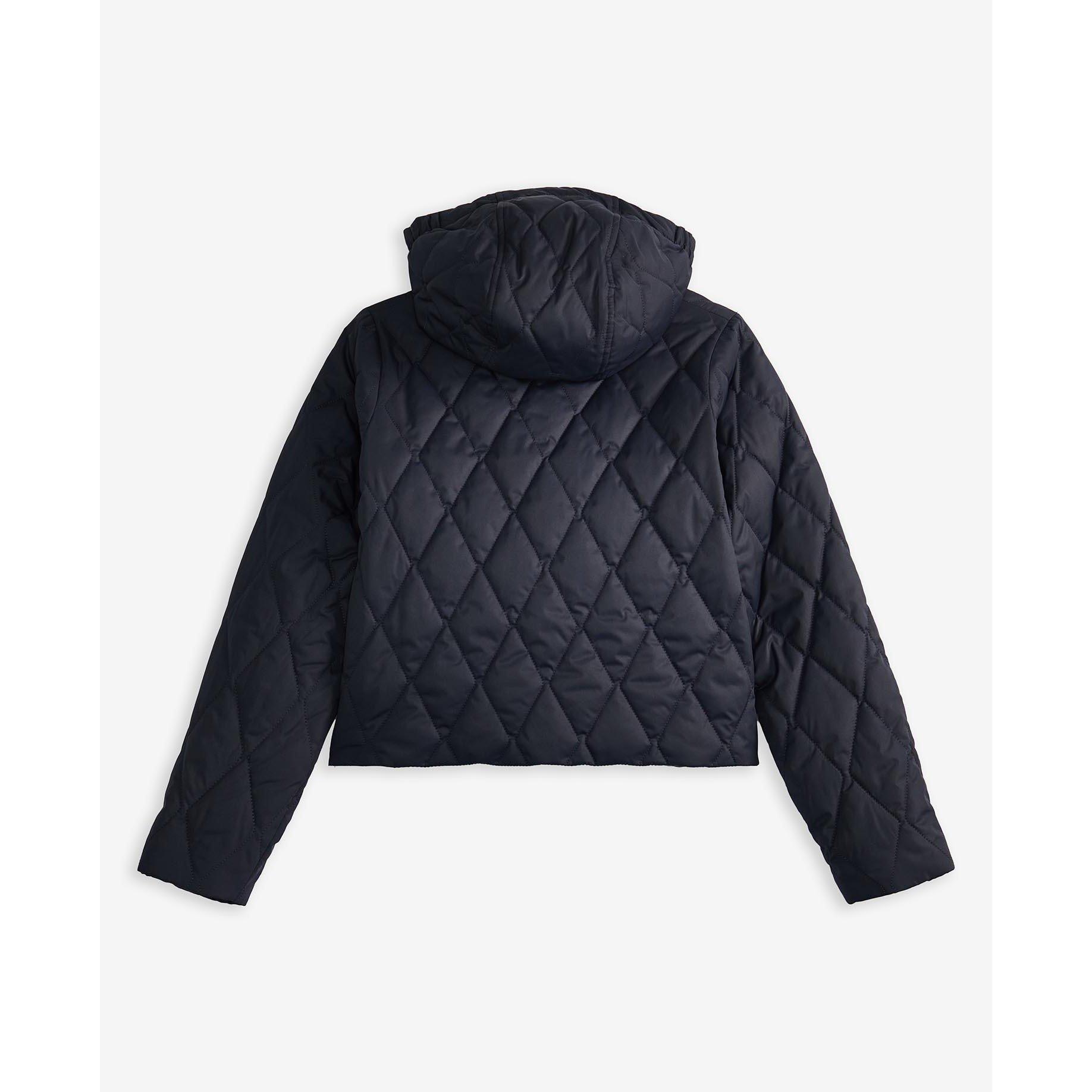 Dark Navy NY71 - Barbour - Kids' Venton Quilted Cropped Short Puffer Jacket - 3