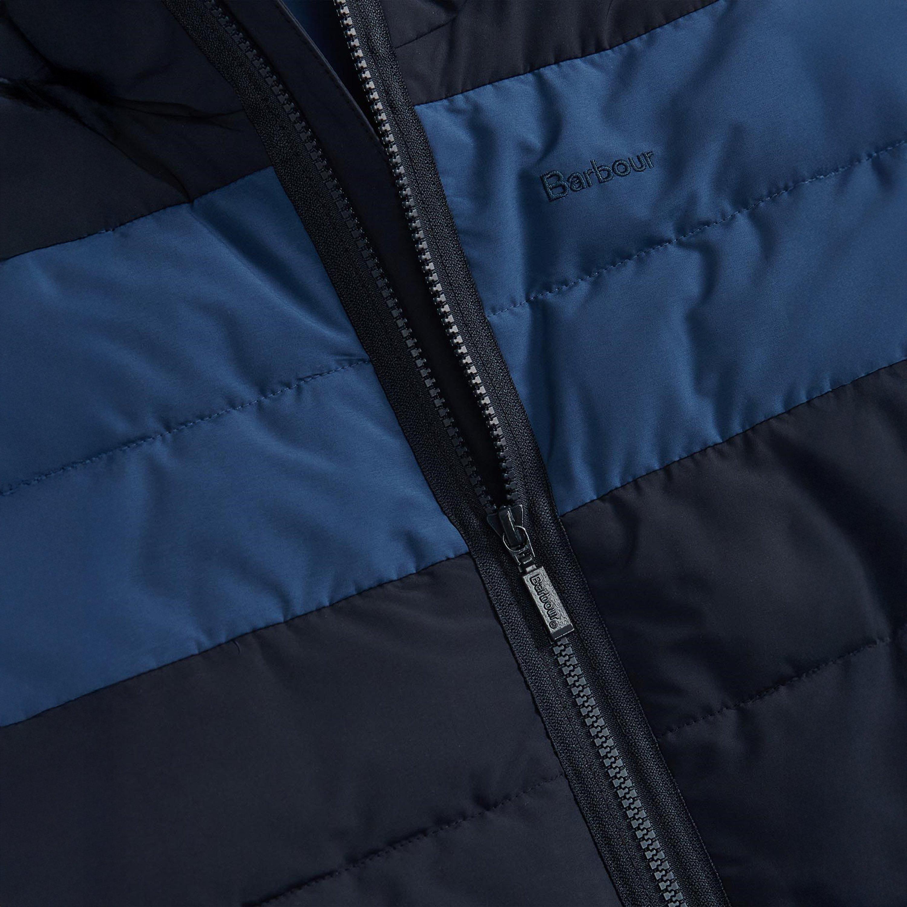 Dark Navy NY71 - Barbour - Kids' Bobby Quilted Short Puffer Jacket - 5