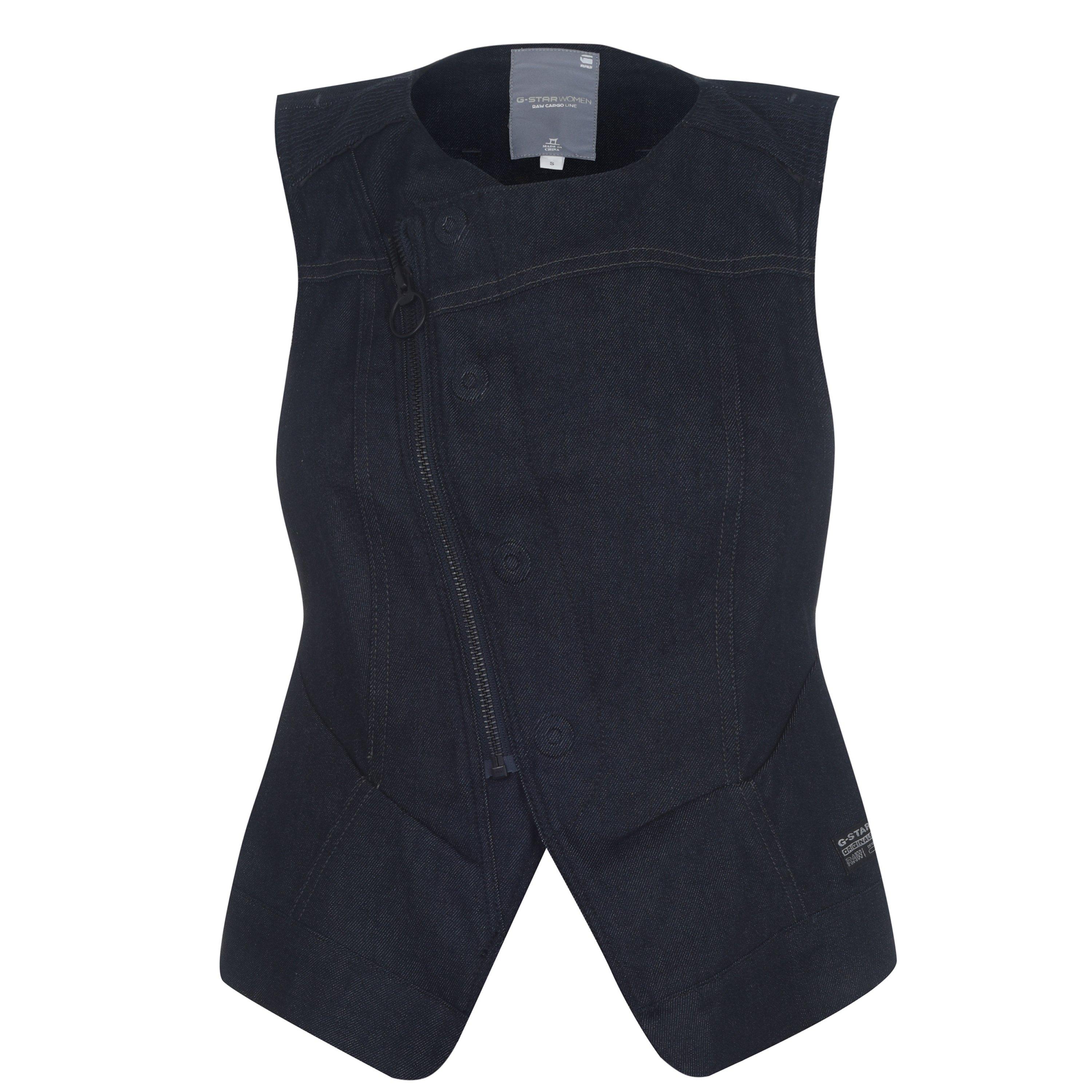 raw - G Star - Men's  92624 Sleeveless Denim Jacket - 1