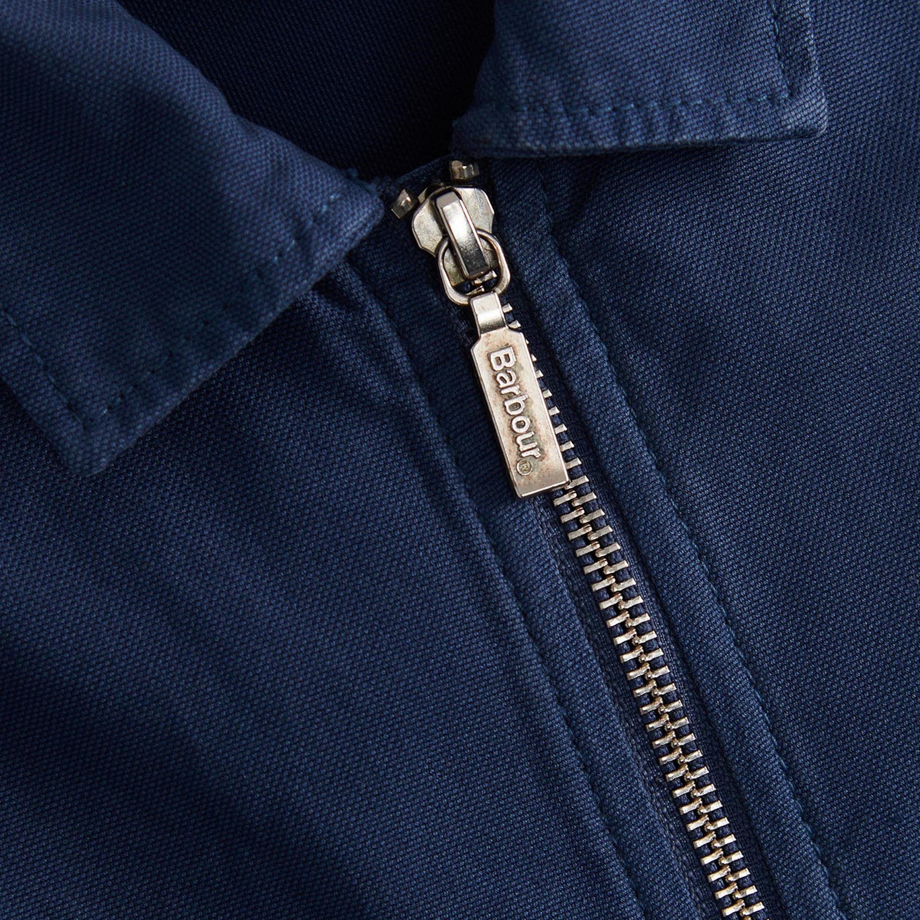 Dk Denim NY38 - Barbour - Kids' Oxtown Zip-Up Overshirt - 4