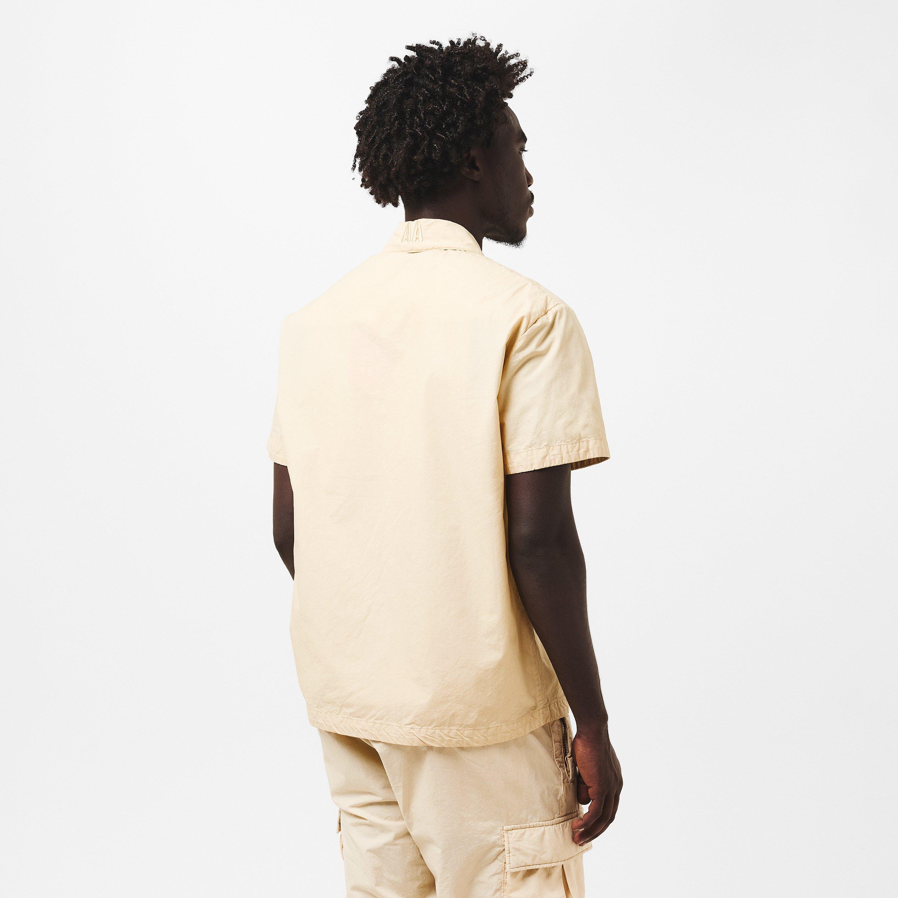 Wash Chalk - Arctic Army - Men's  Urban Style Overshirt - 4