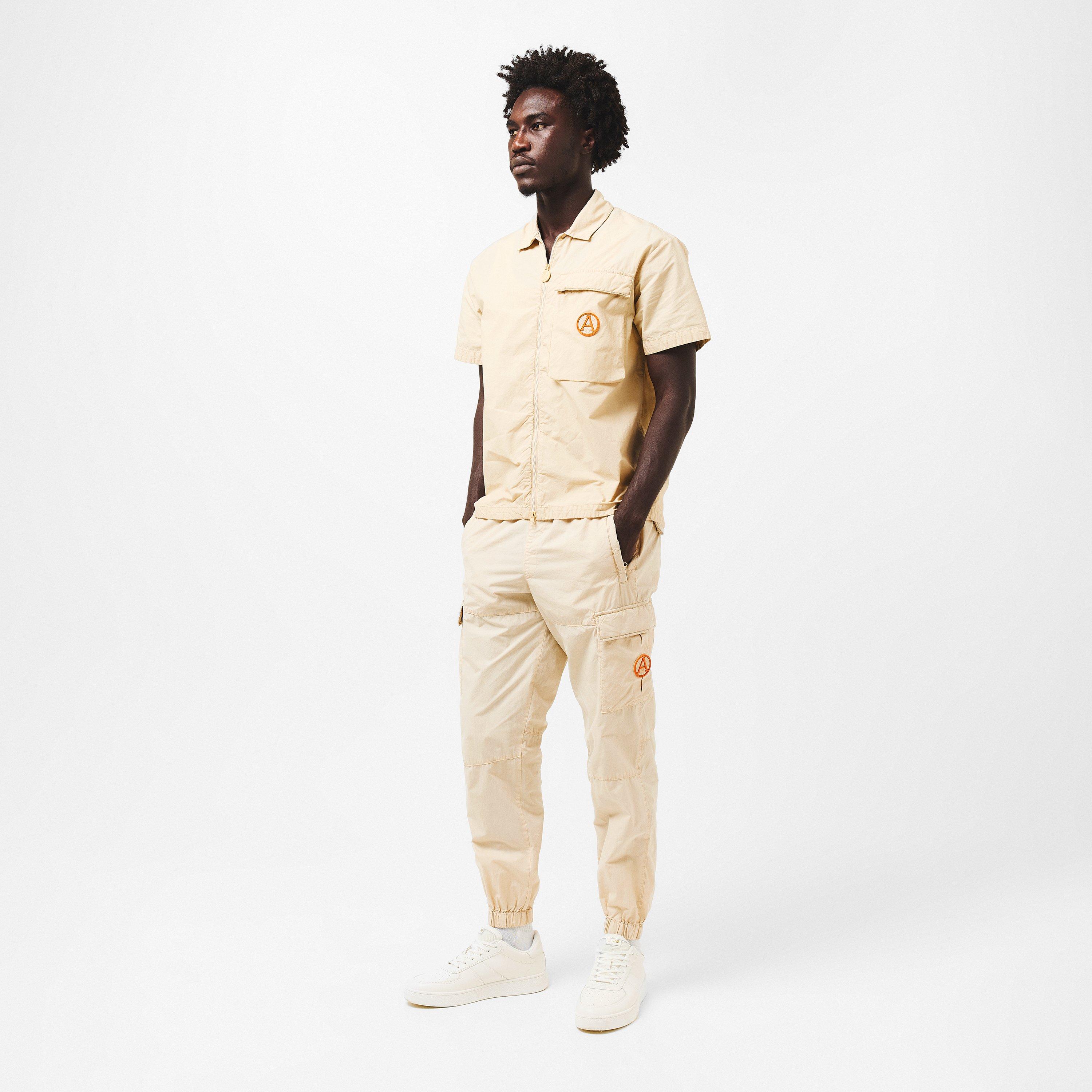 Wash Chalk - Arctic Army - Men's  Urban Style Overshirt - 6