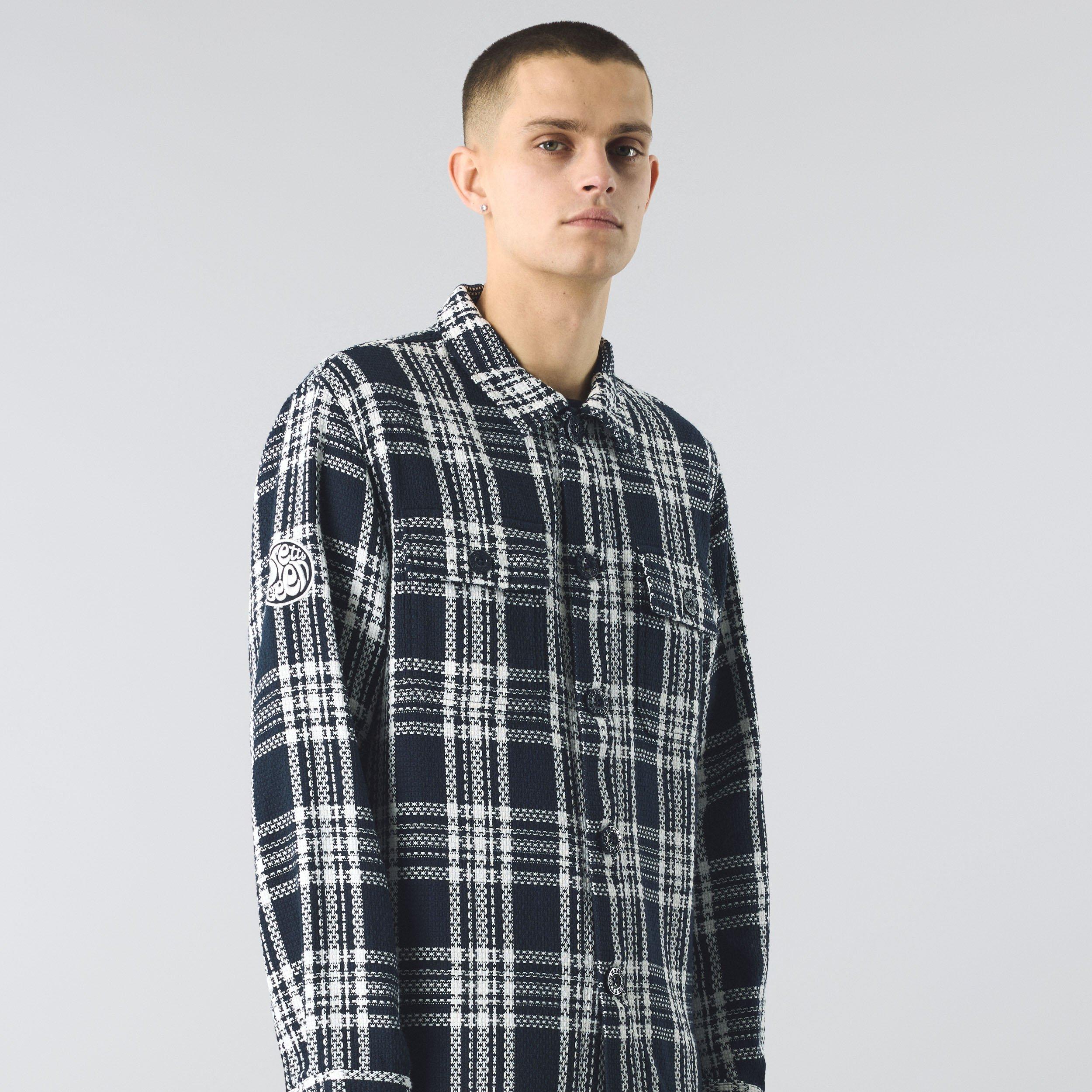 Blu navy - Pretty Green - Men's Islington Overshirt - 2