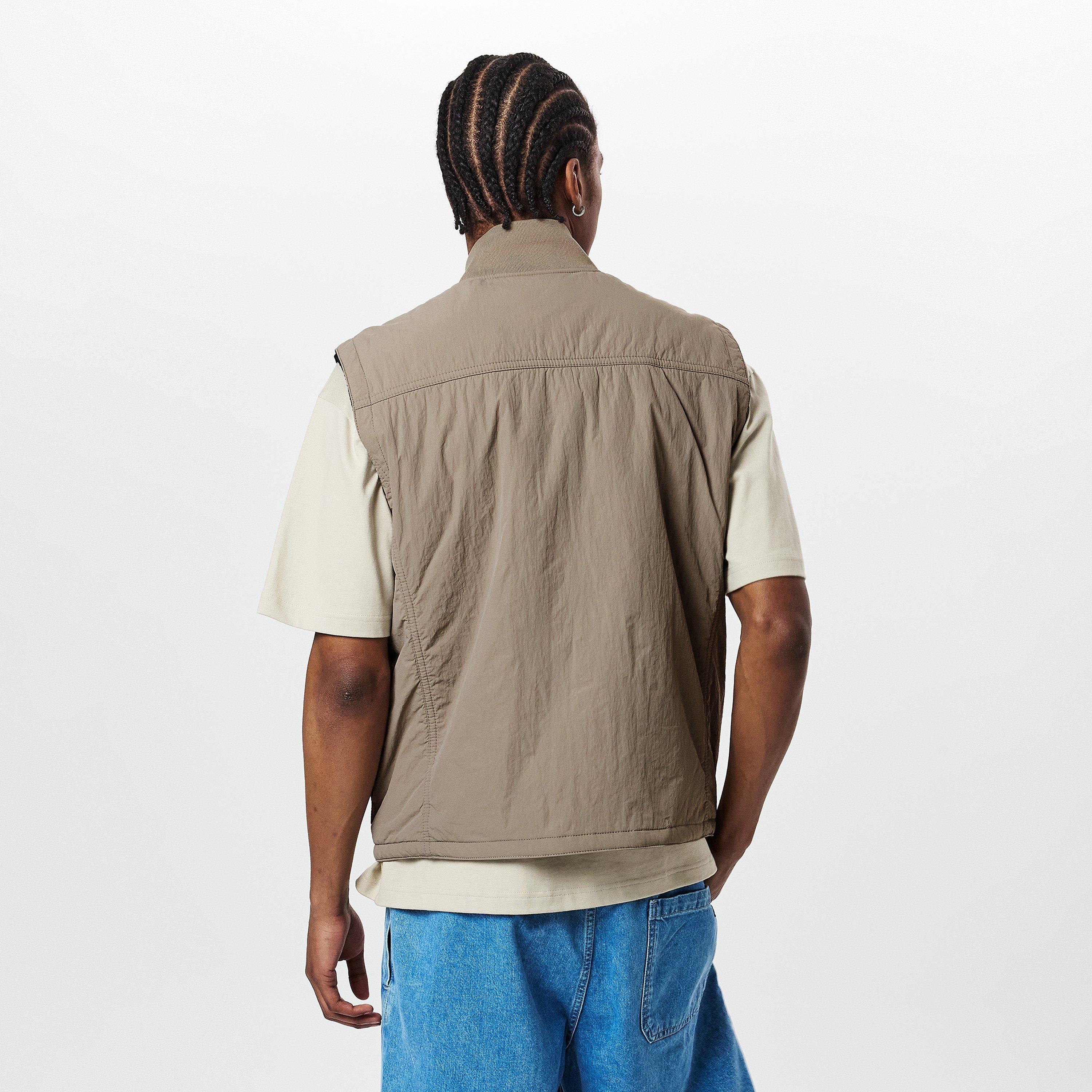 Open Brown 246 - Boss - Men's Ocomo1-W Orange Tailored Fit Sleeveless Gilet - 3