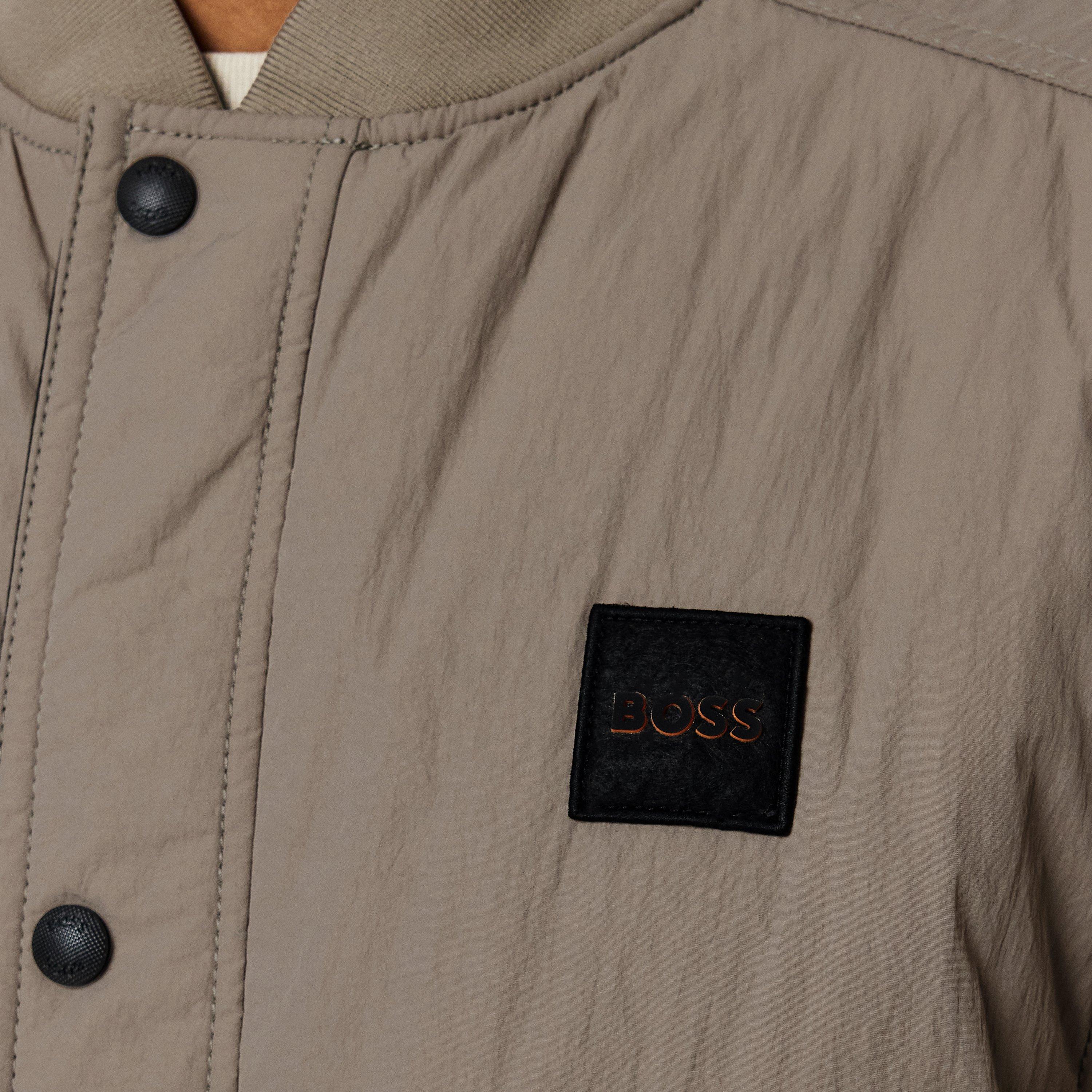 Open Brown 246 - Boss - Men's Ocomo1-W Orange Tailored Fit Sleeveless Gilet - 4