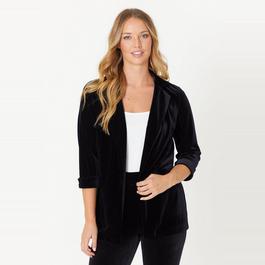 Be You Velour Velour Blazer