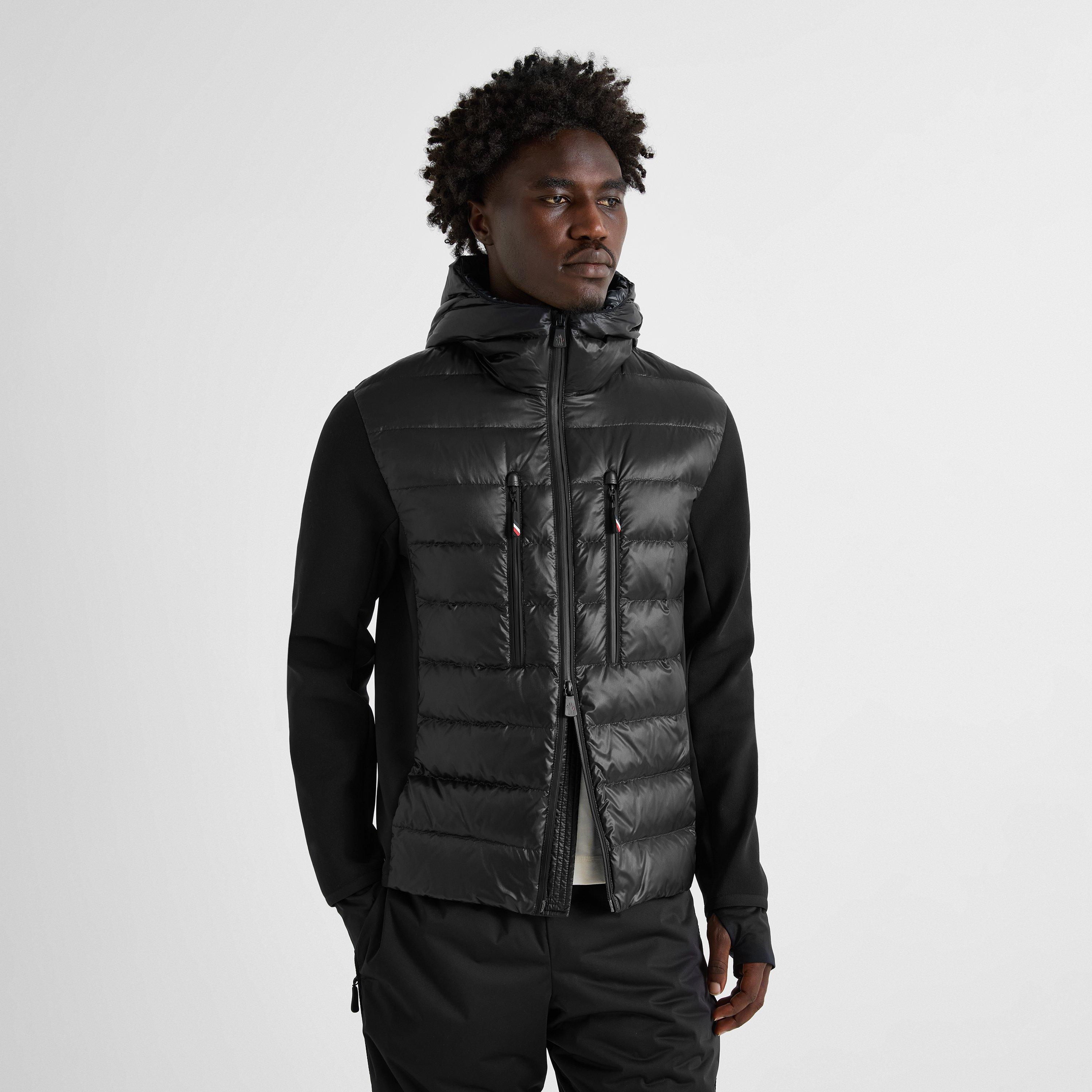 Black 999 - Moncler - Men's Tech Hybrid Duck Down Jacket - 3